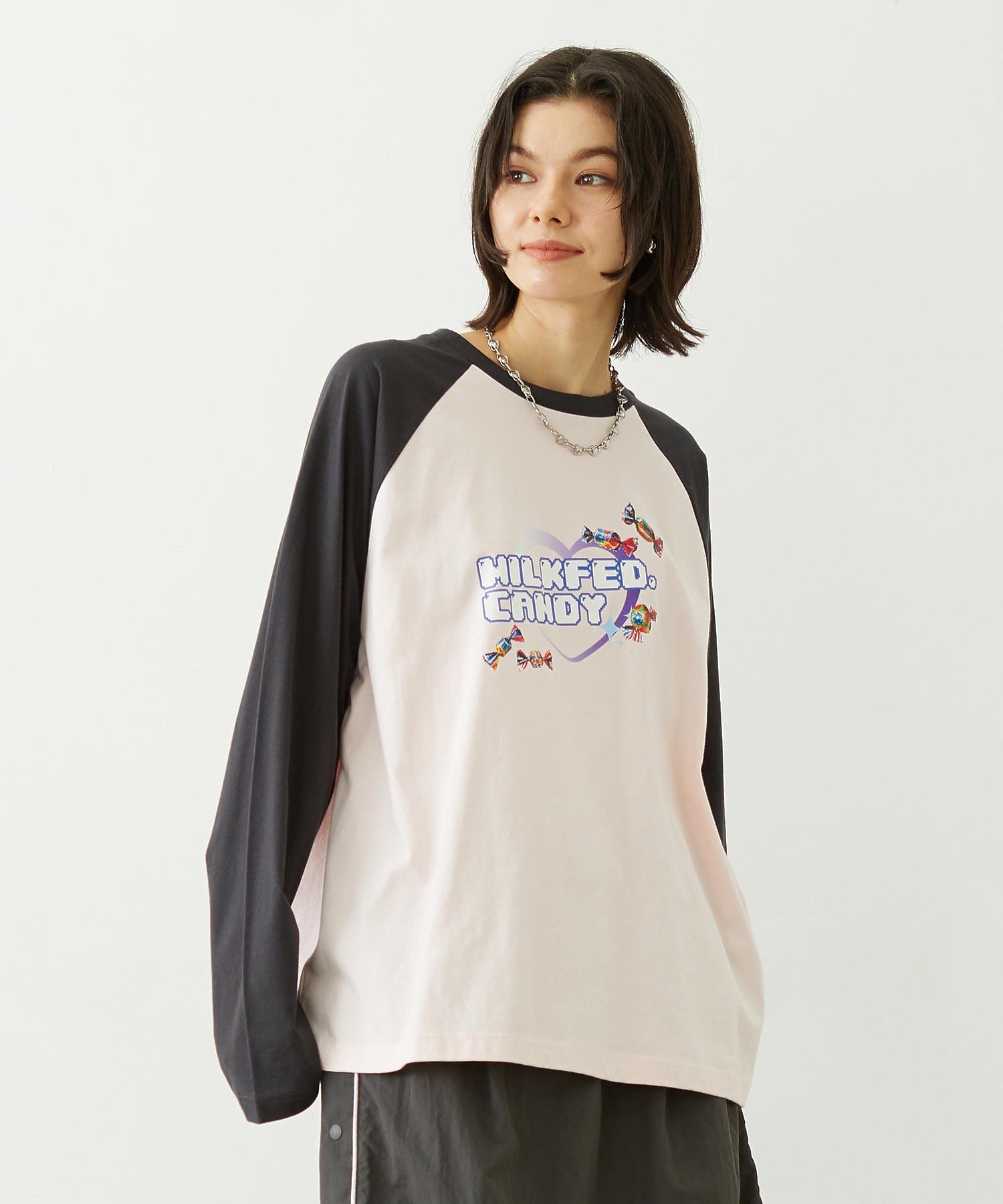 CANDY HEART LOGO B/B TEE