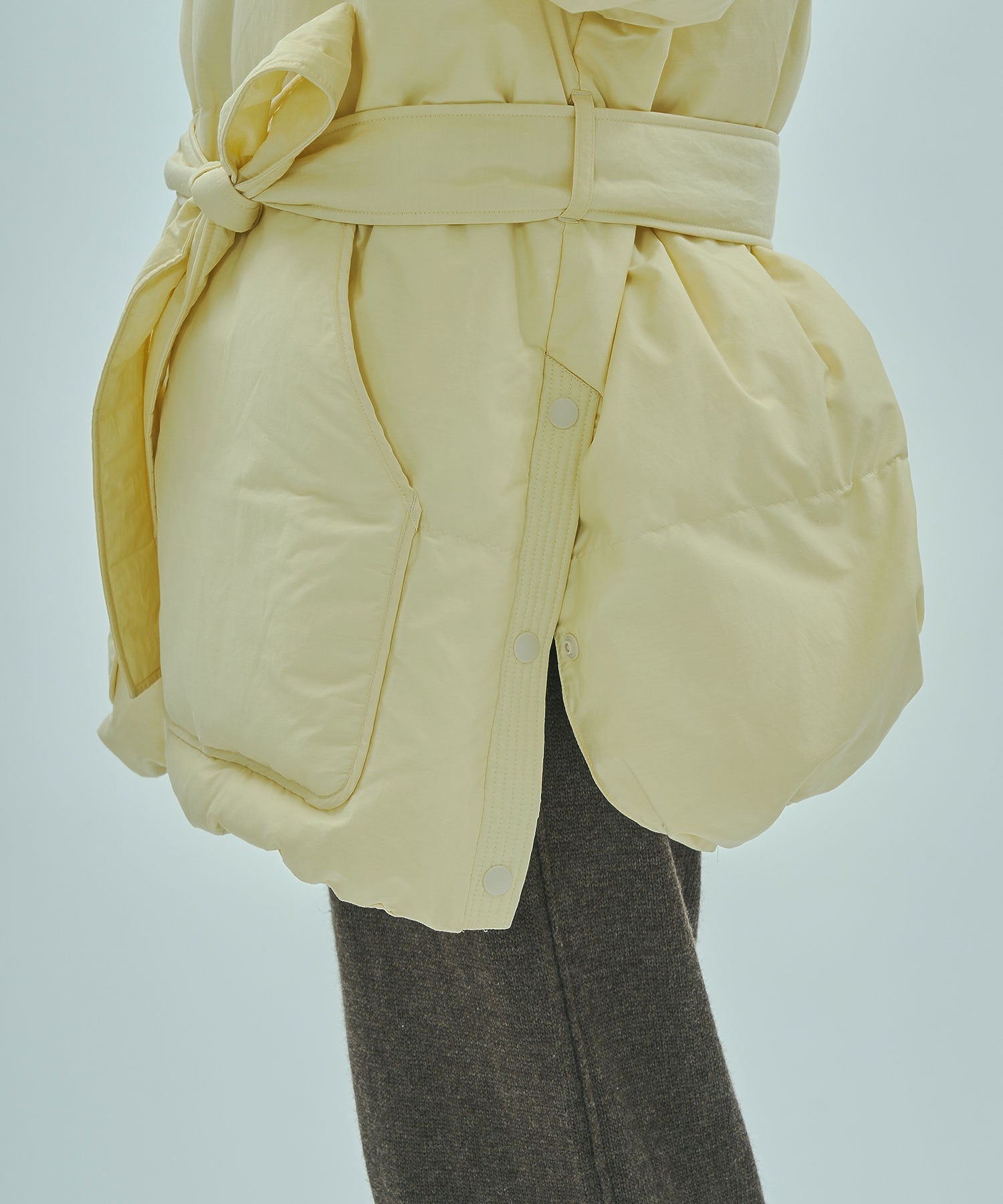 【イエローROSE BUD限定カラー】F/CE./RECYCLED DOWN HOOD BLOUSON