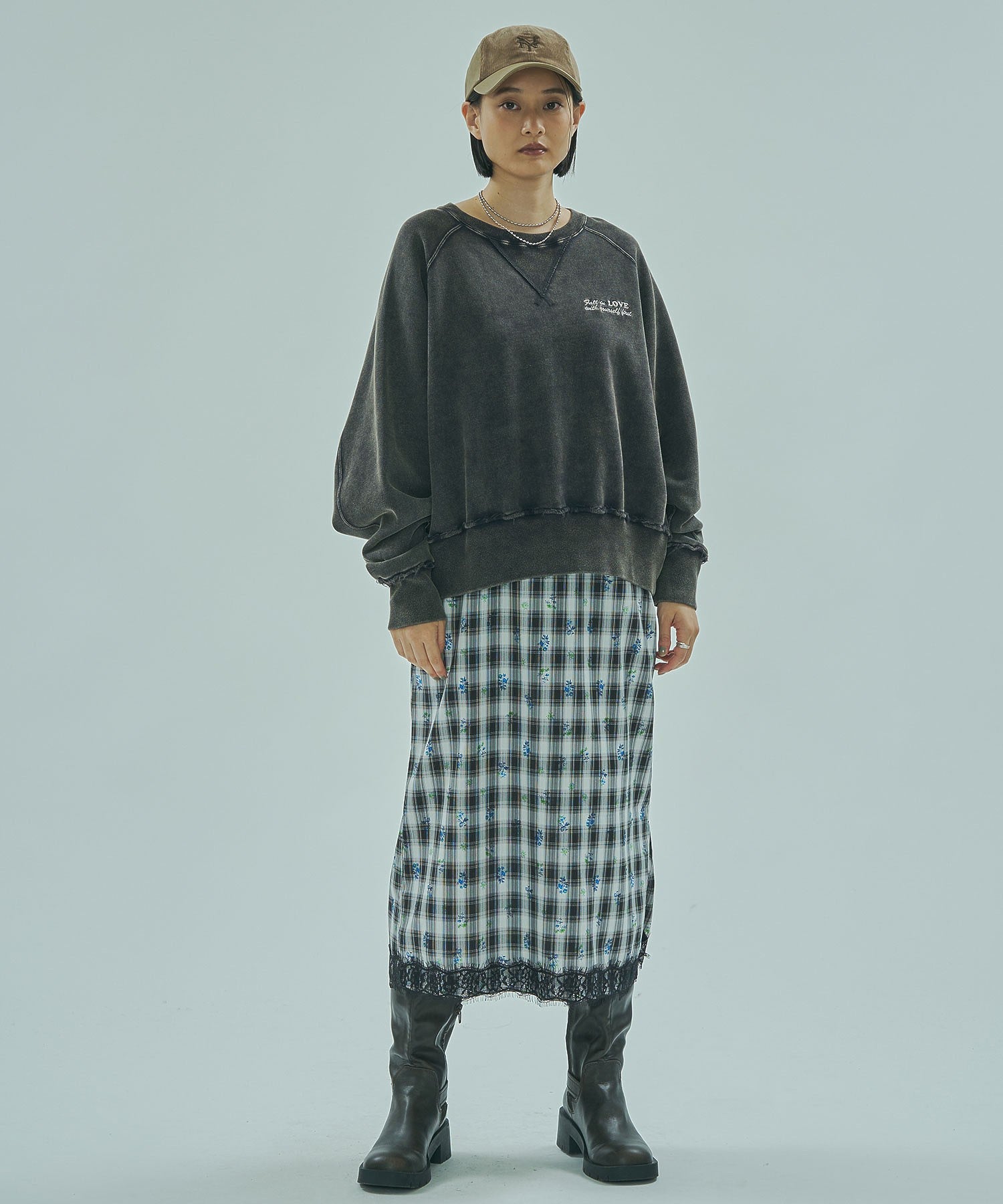 model:163cm 着用サイズ:ONE SIZE