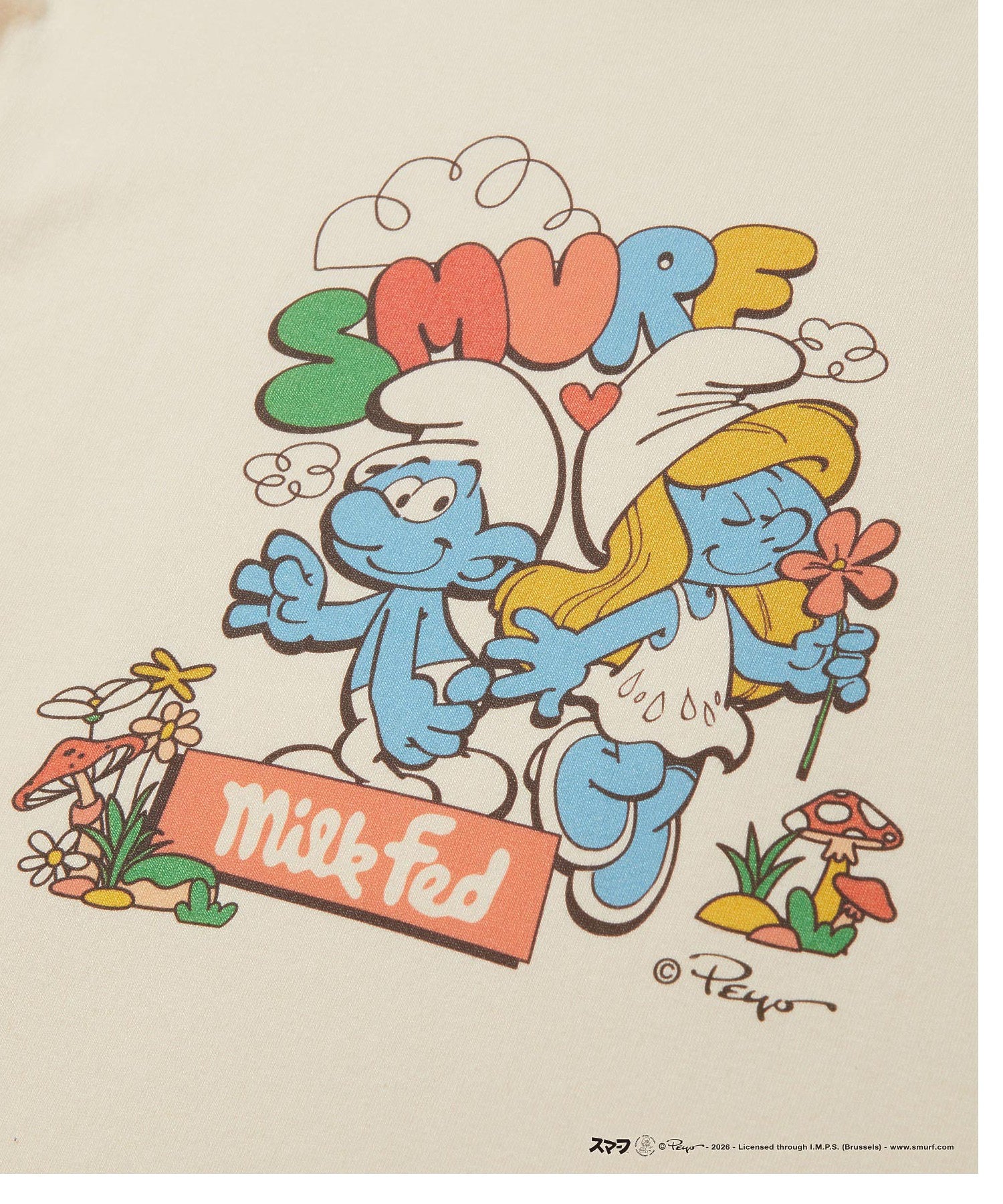 MILKFED. / SMURF S/S TEE