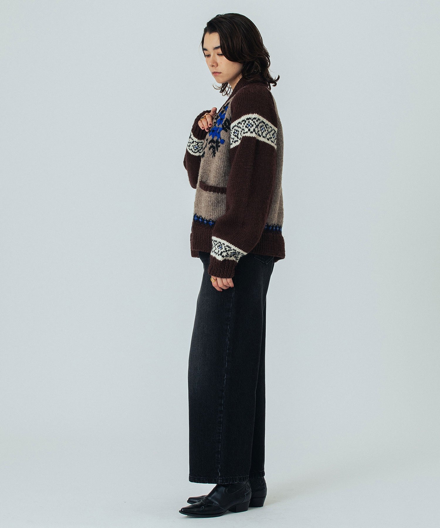 CREOLME/NEPAL KNIT CARDIGAN