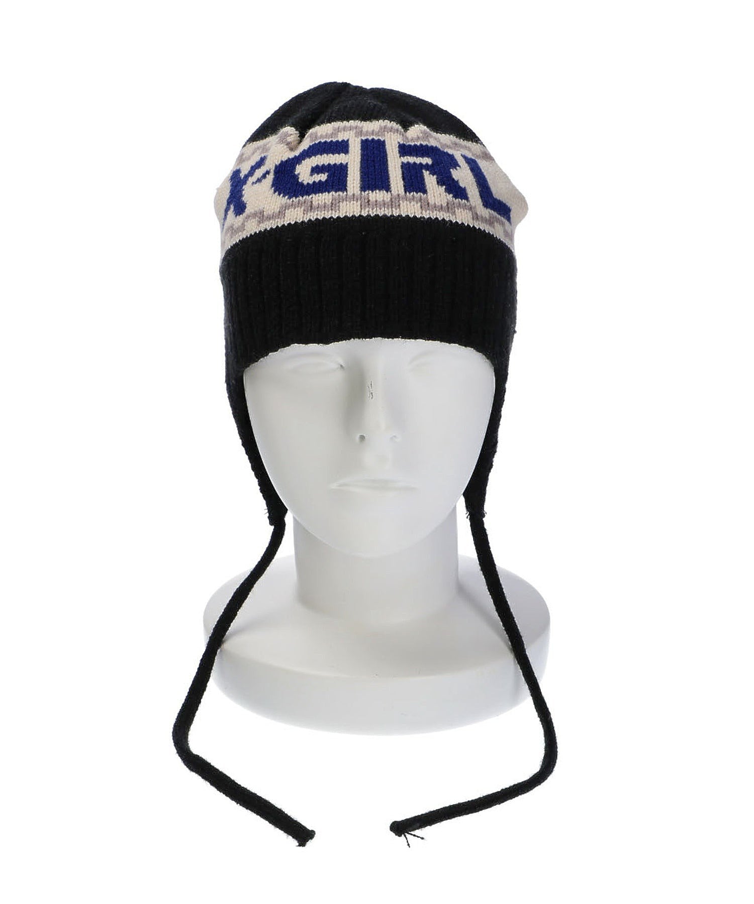 LINE LOGO KNIT CAP X-girl