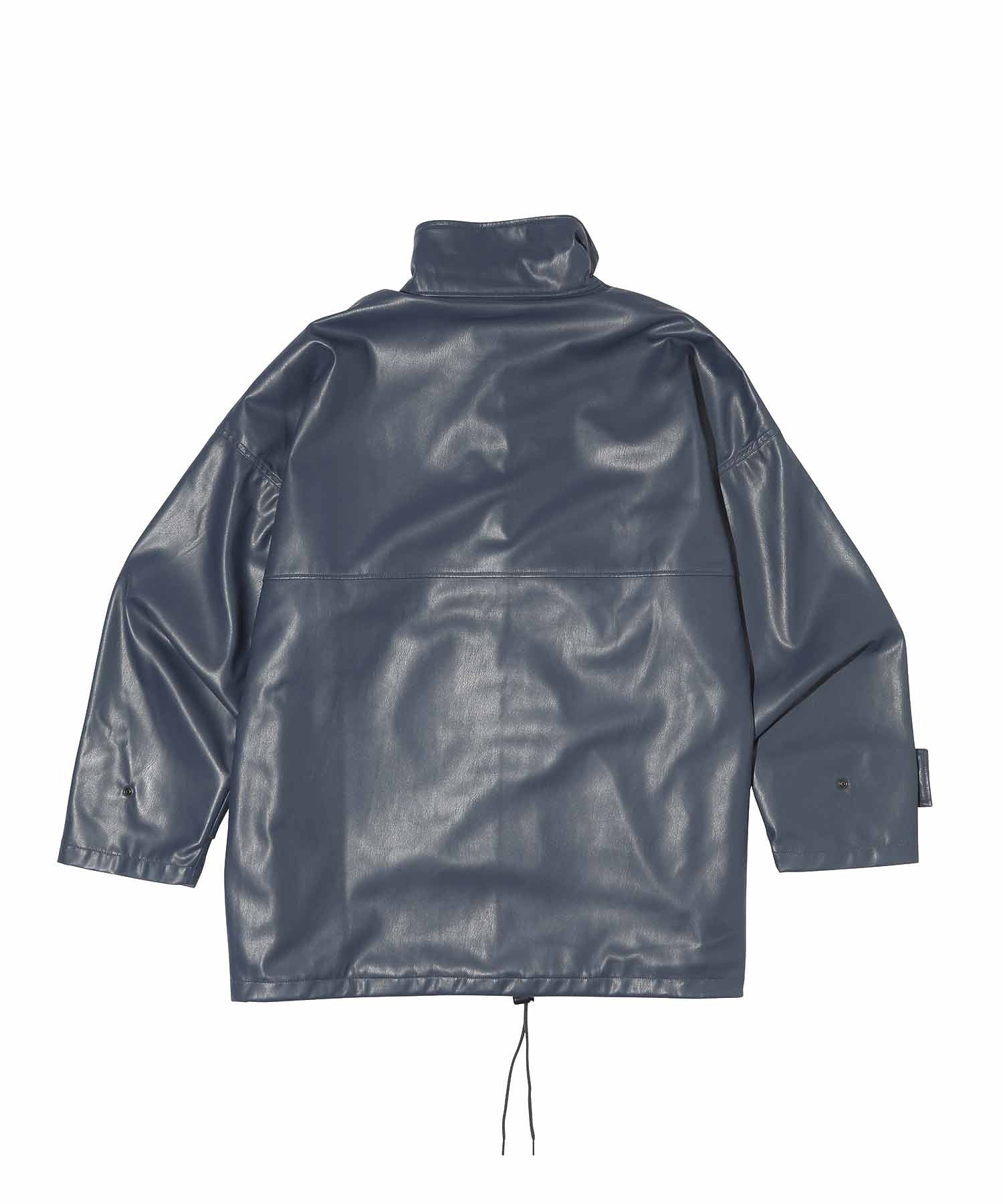 FILL THE BILL /フィルザビル/ FAKE LEATHER ANORAK 201-212044