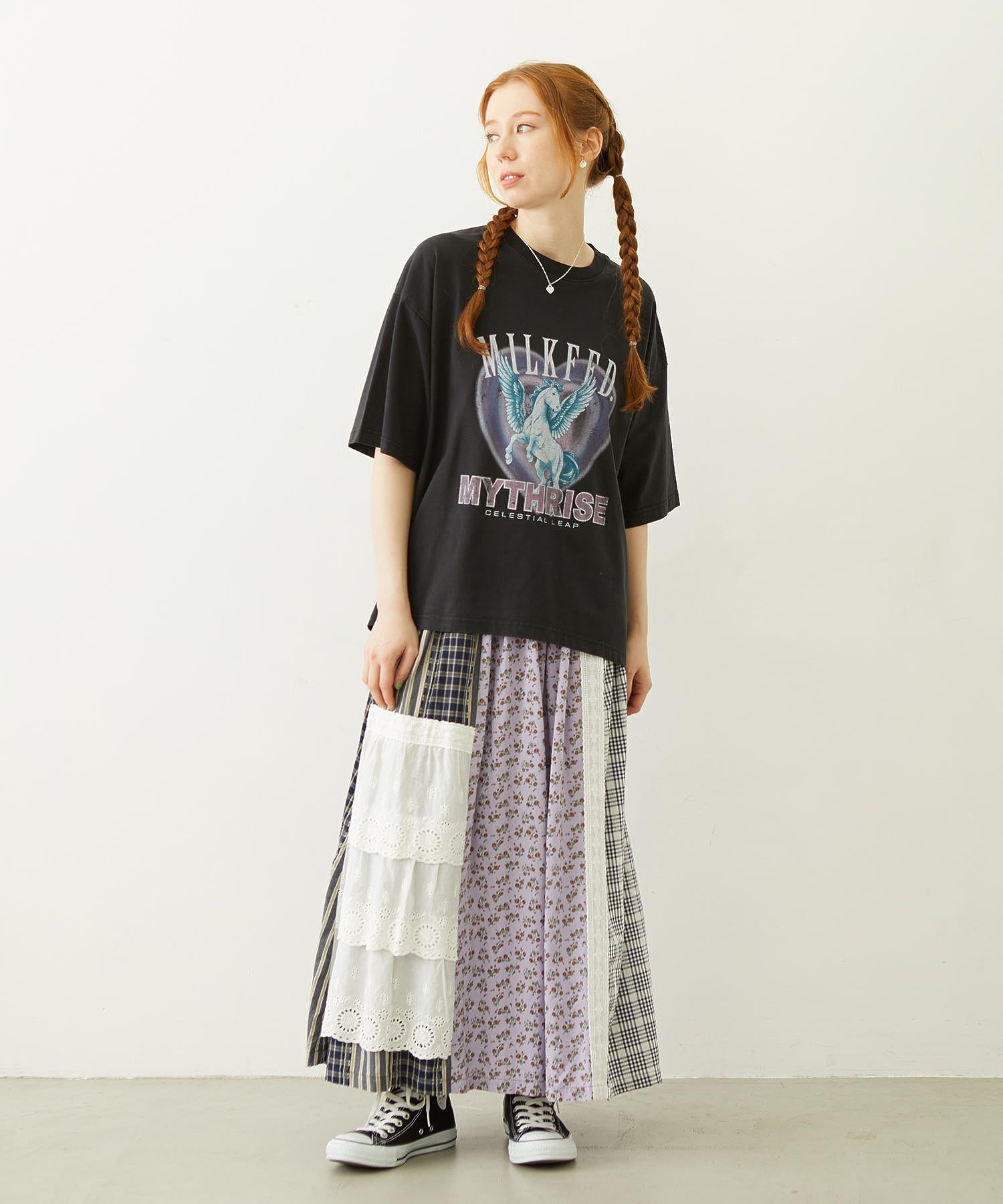 PEGASUS HEART WIDE S/S TEE