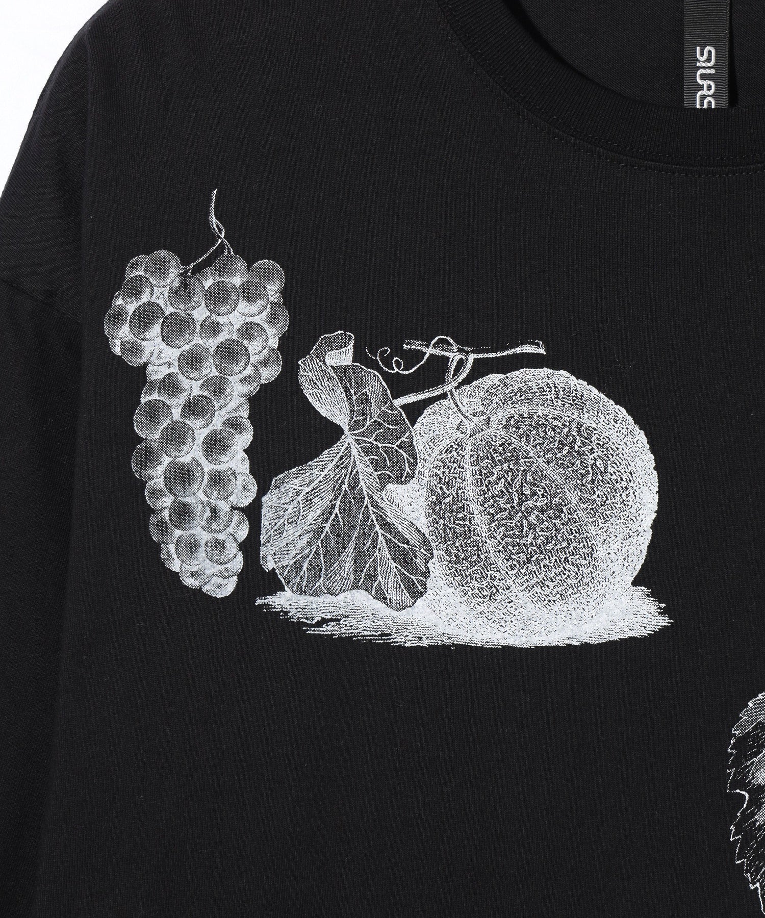 FRUITS PRINT WIDE L/S TEE