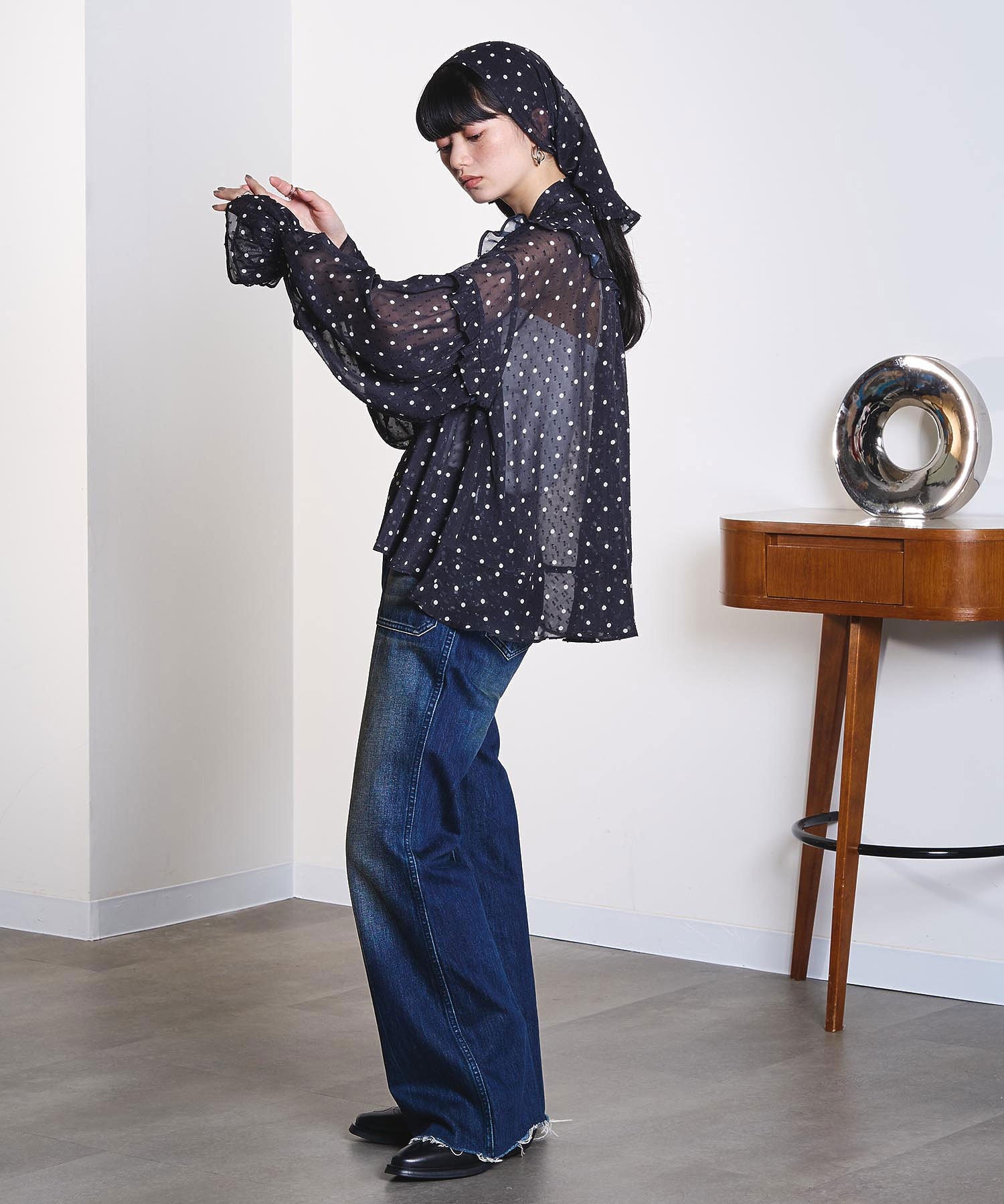 model:163cm 着用サイズ:ONE SIZE