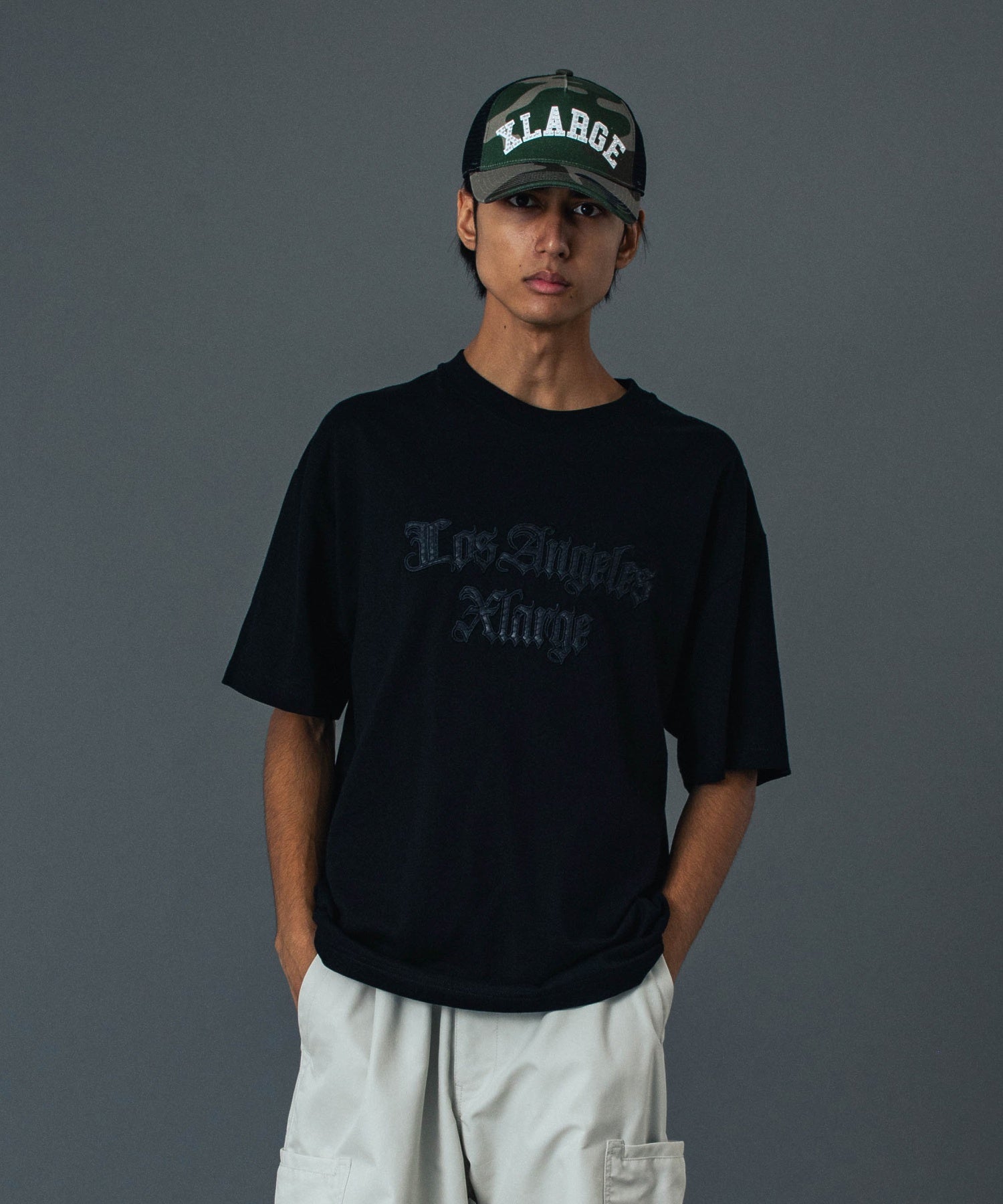 MODEL 身長183cm / 着用サイズ：Lサイズ