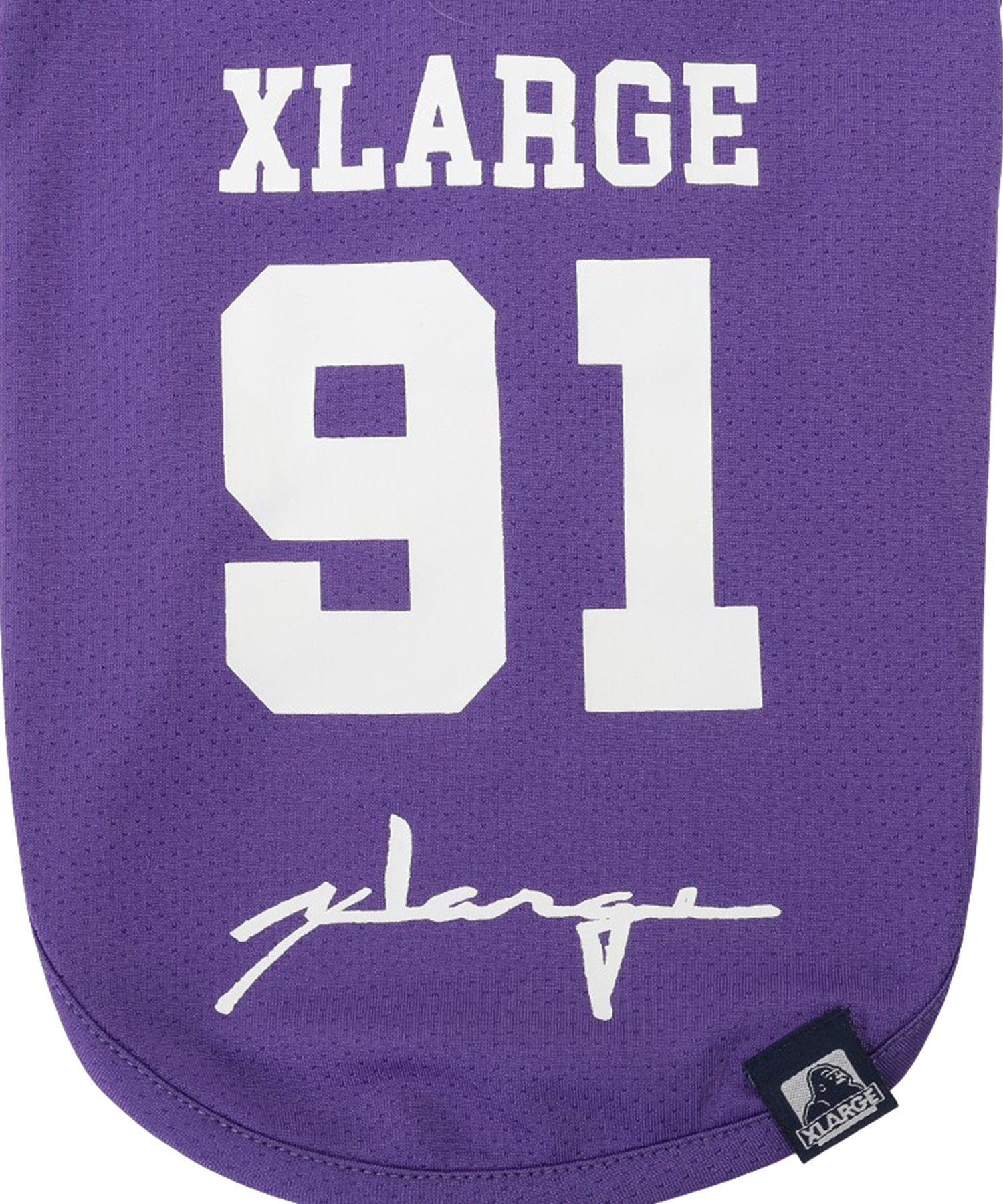 【XLARGE DOGWEAR】ロゴナンバリングメッシュタンク