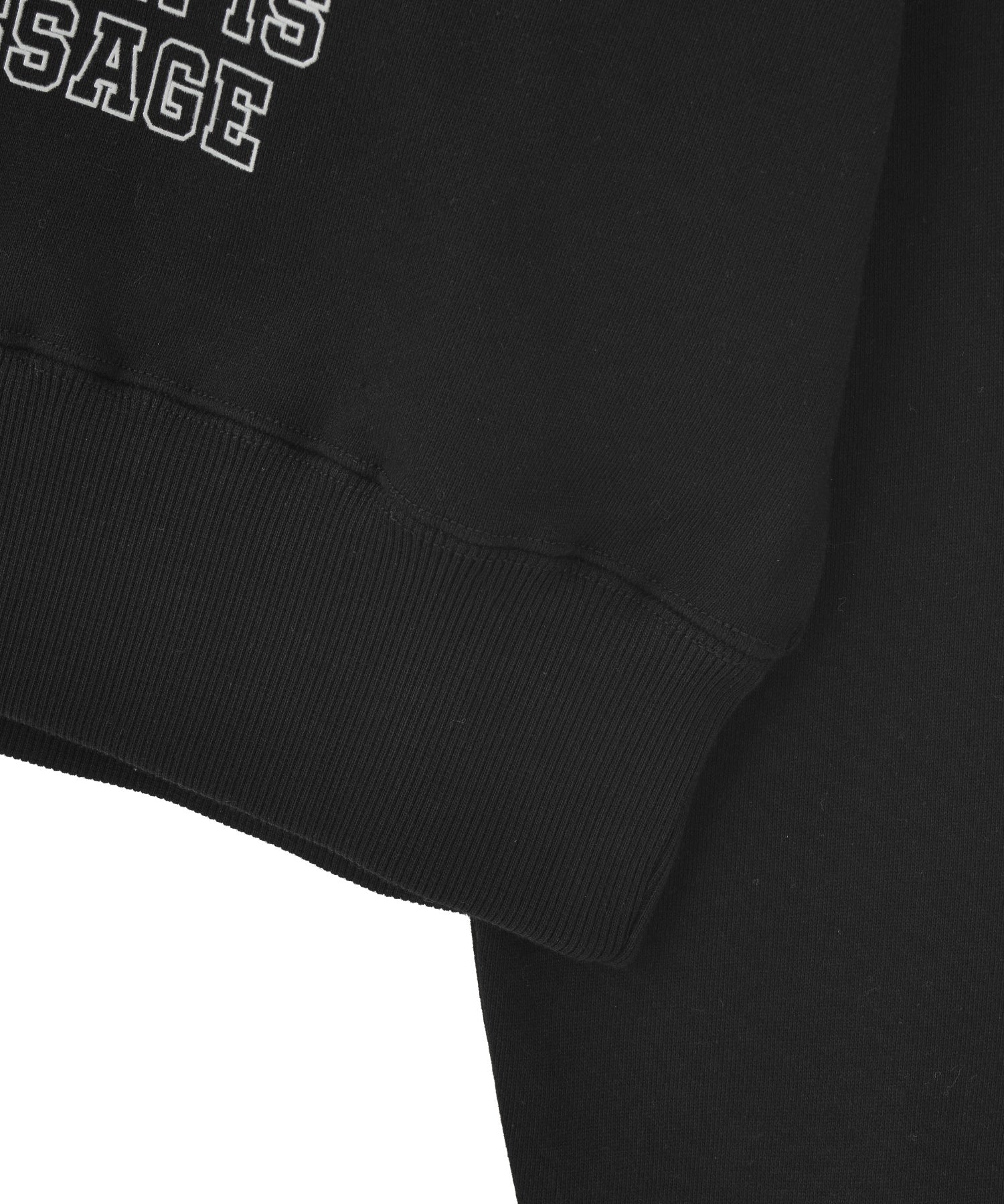 COLLEGE LOGO COMPACT SWEAT TOP