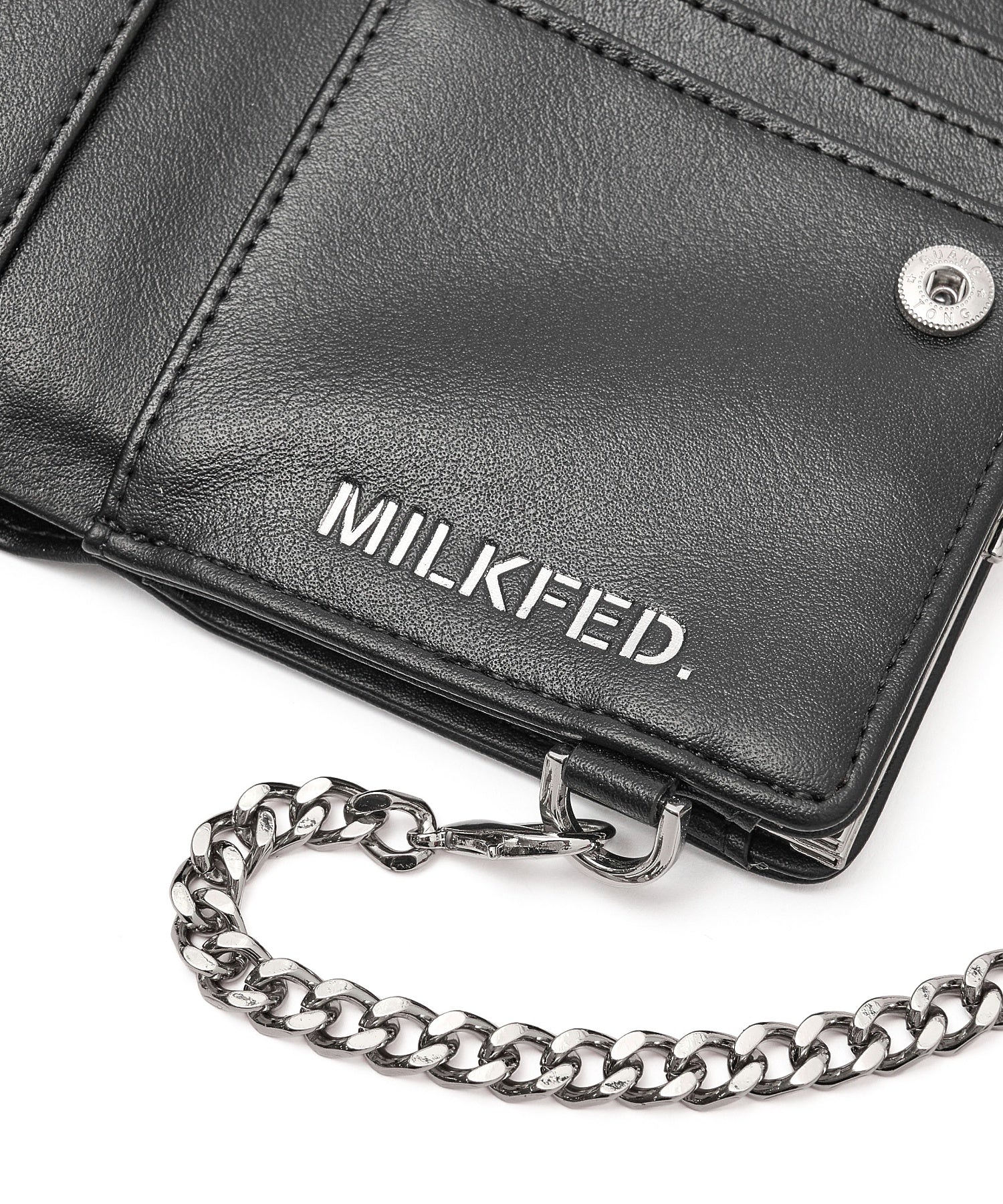 EMBOSSED LOGO BI-FOLD WALLET