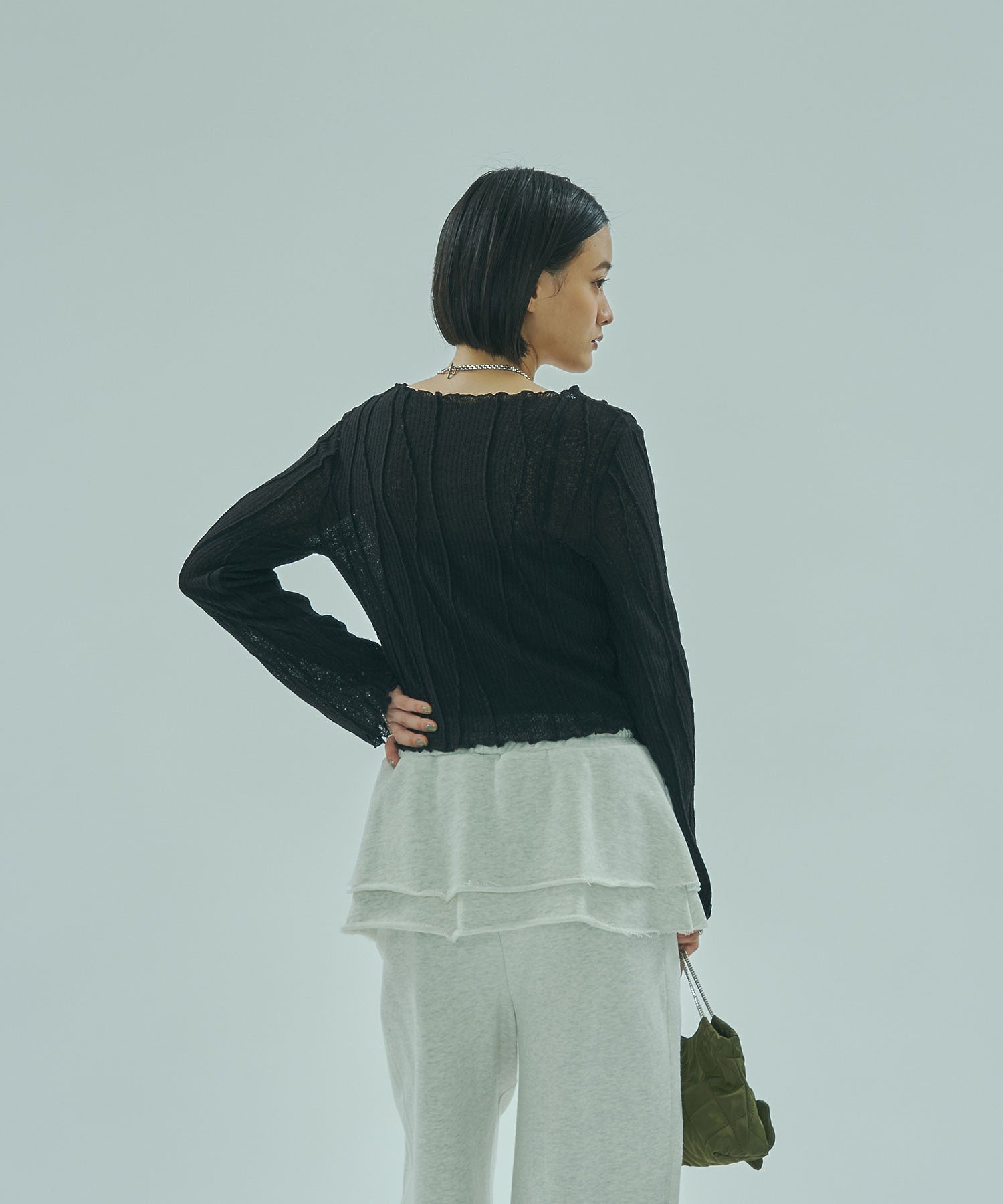model:163cm 着用サイズ:ONE SIZE
