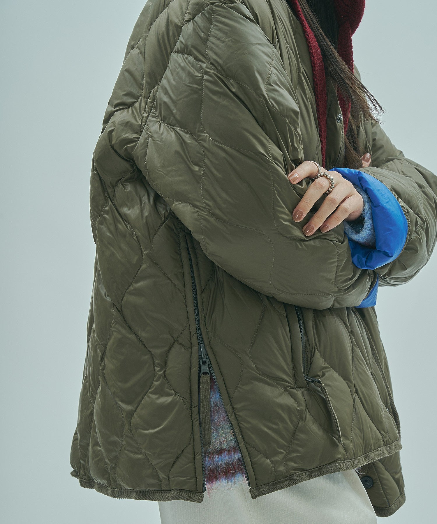 【ROSE BUD別注】TAION/MILITARY M65 LINER W-ZIP SHORT DOWN REVERSIBLE
