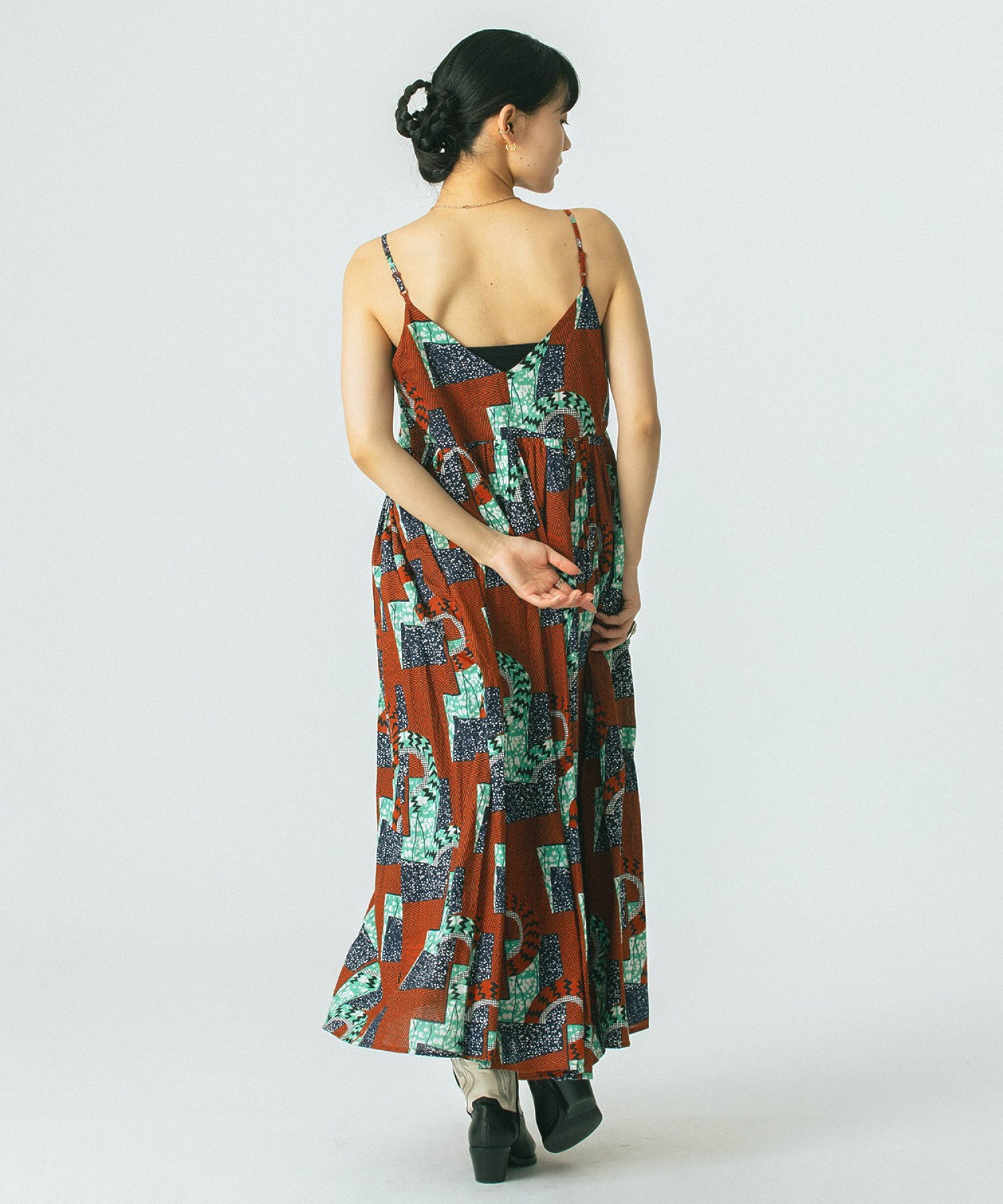 mag.by c/PRINT CAMI DRESS