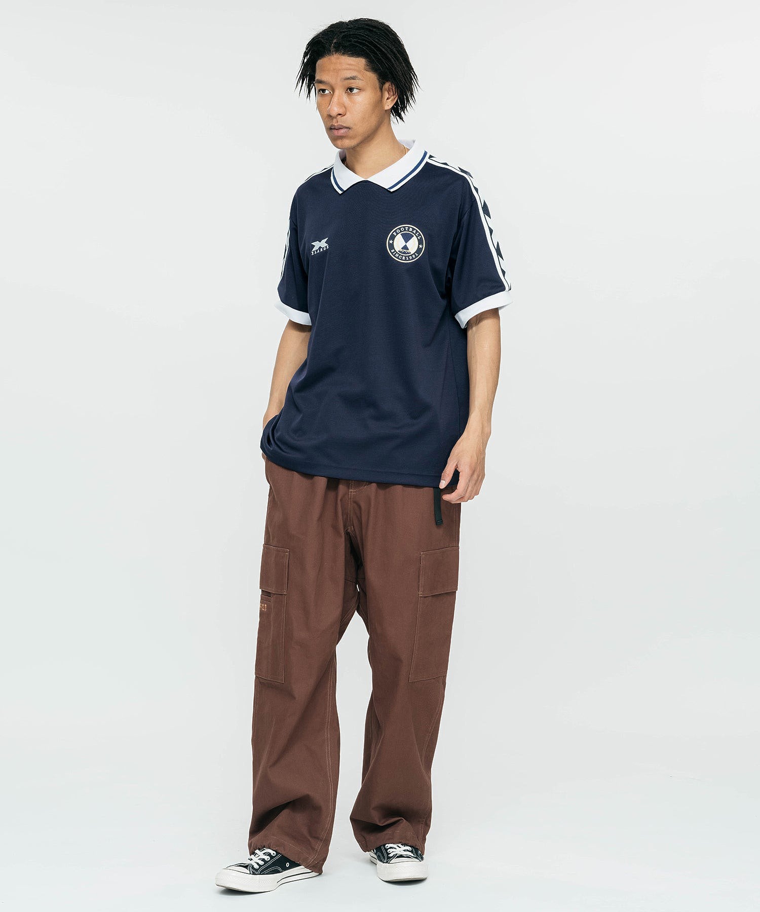 MODEL 身長180cm / 着用サイズ：Lサイズ