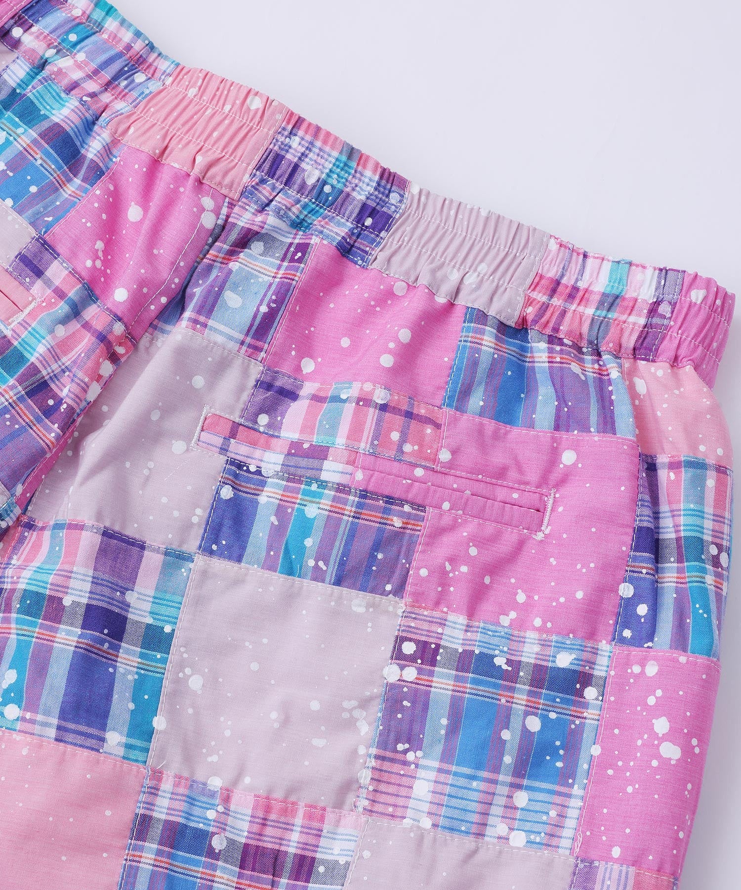 SPLASH PATCHWORK SHORT PANTS SILAS