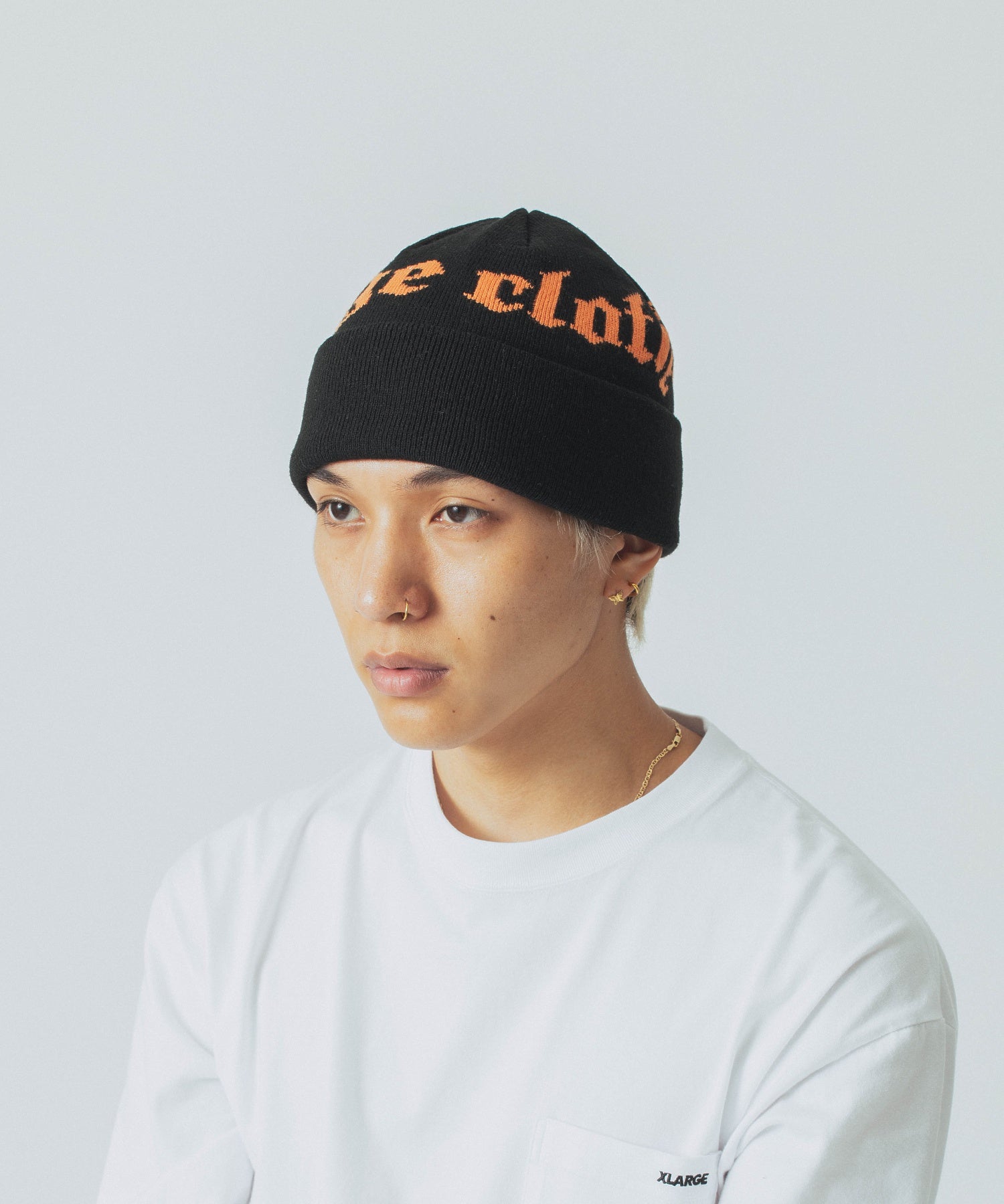 OLD ENGLISH LOGO CUFF BEANIE