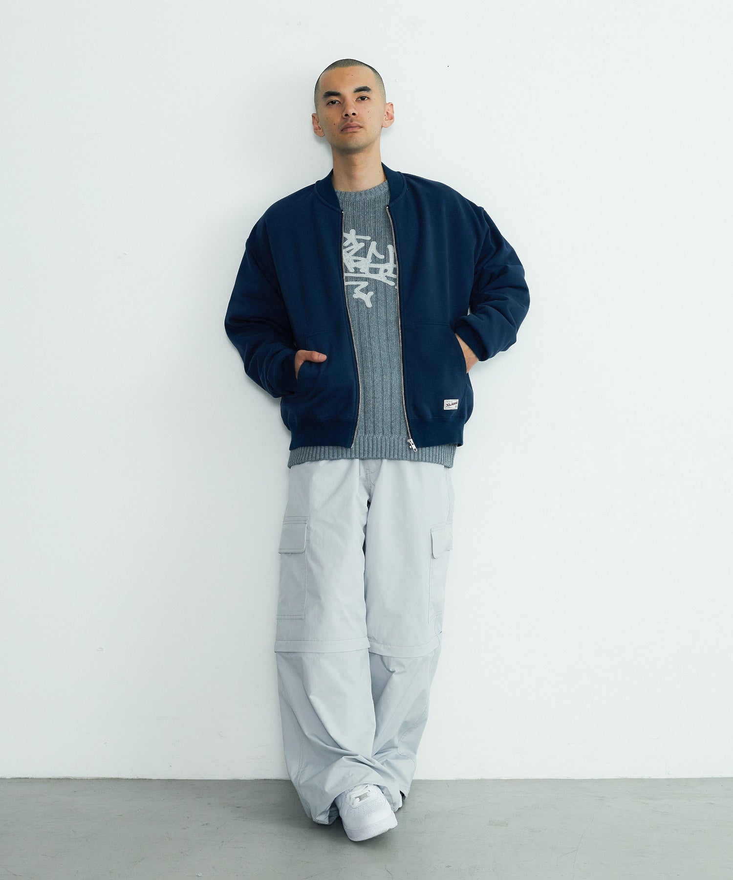 PATCHED SWEATER
