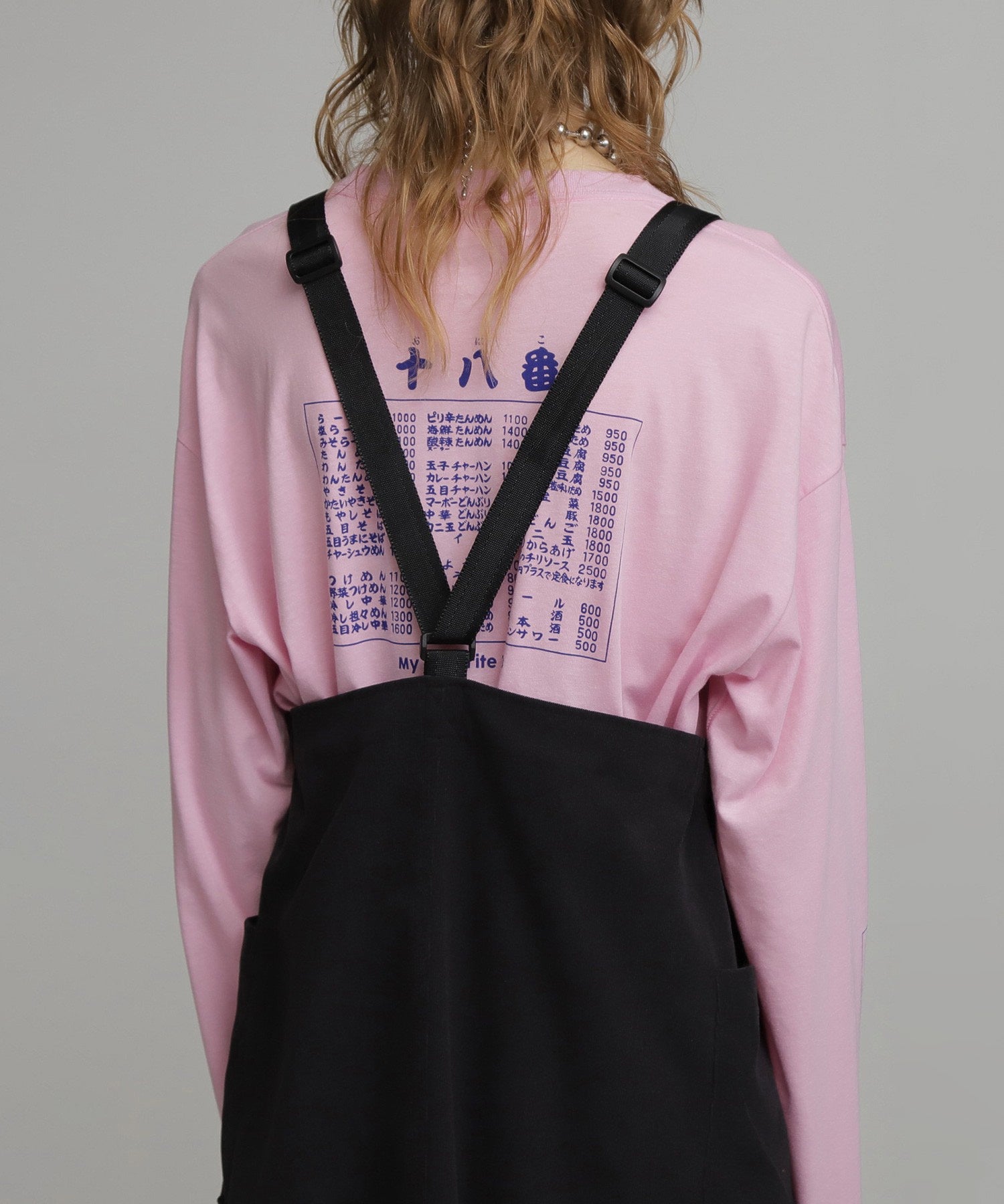 GENE HEAVENS×THOUSAND MILE<br><br>サウザンドマイル コラボレーション フロントジップ サロペット