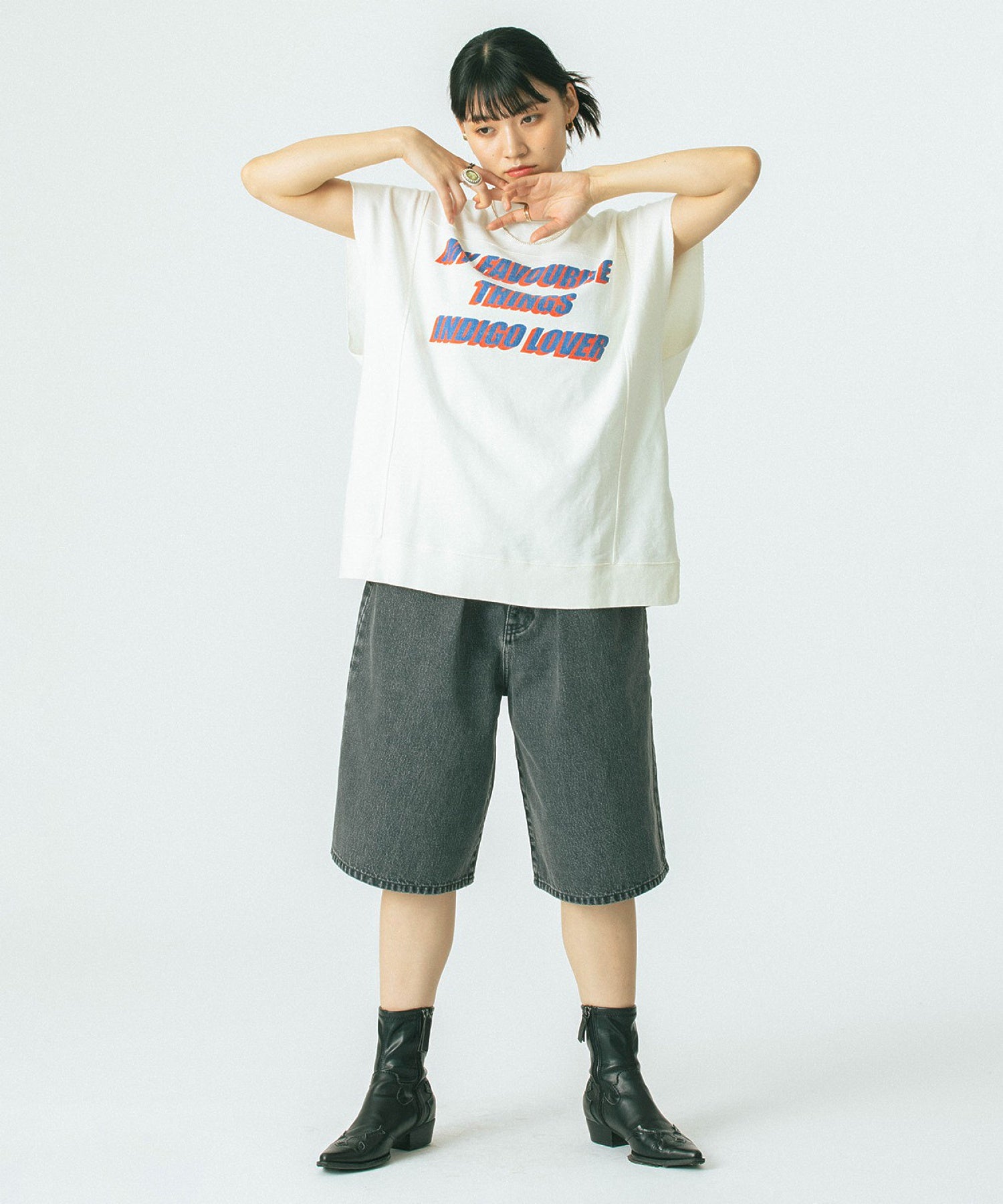 GENE HEAVENS/INDIGO LOVERS SLEEVELESS TEE