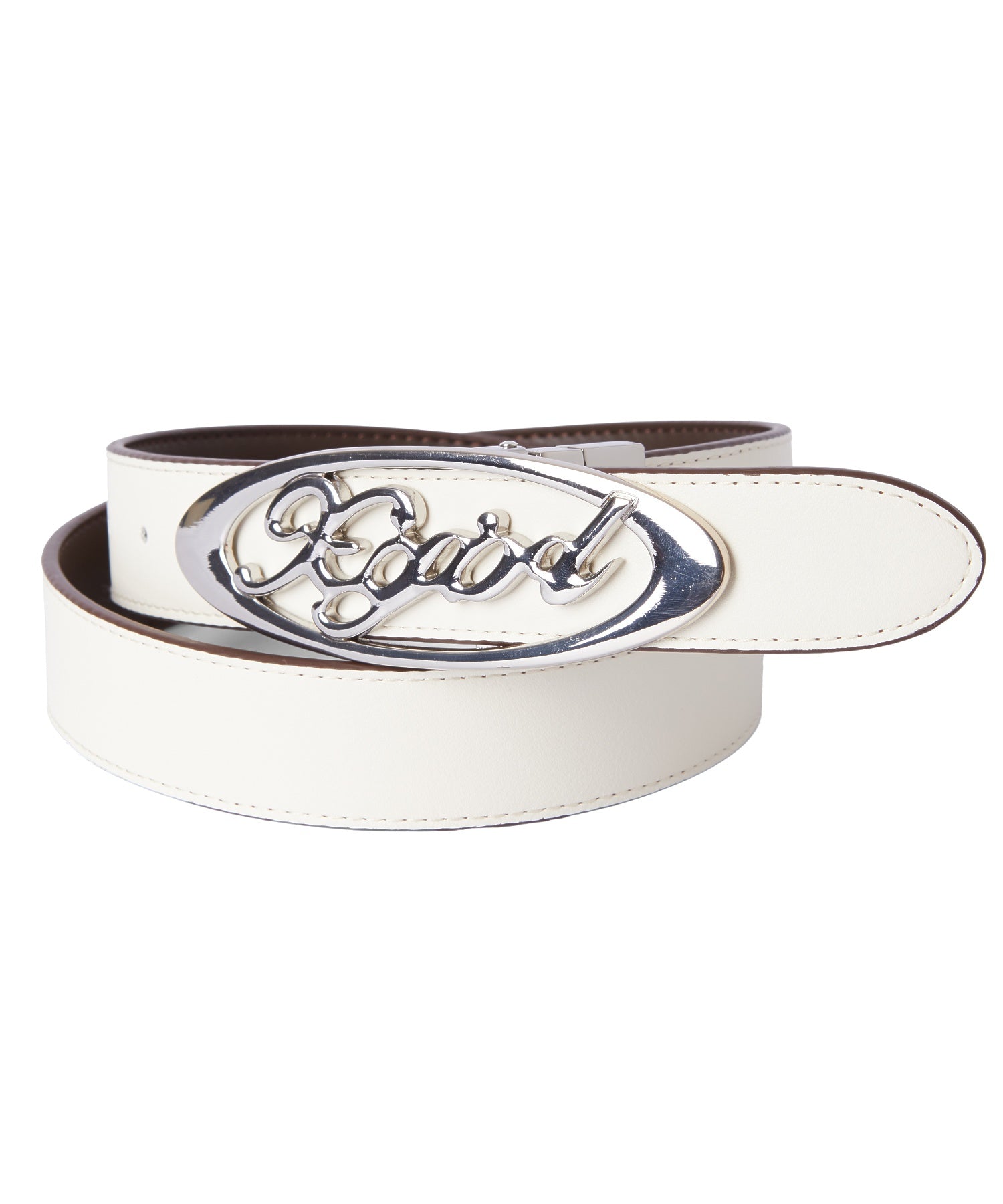 REVERSIBLE OVAL LOGO BUCKLE BELT