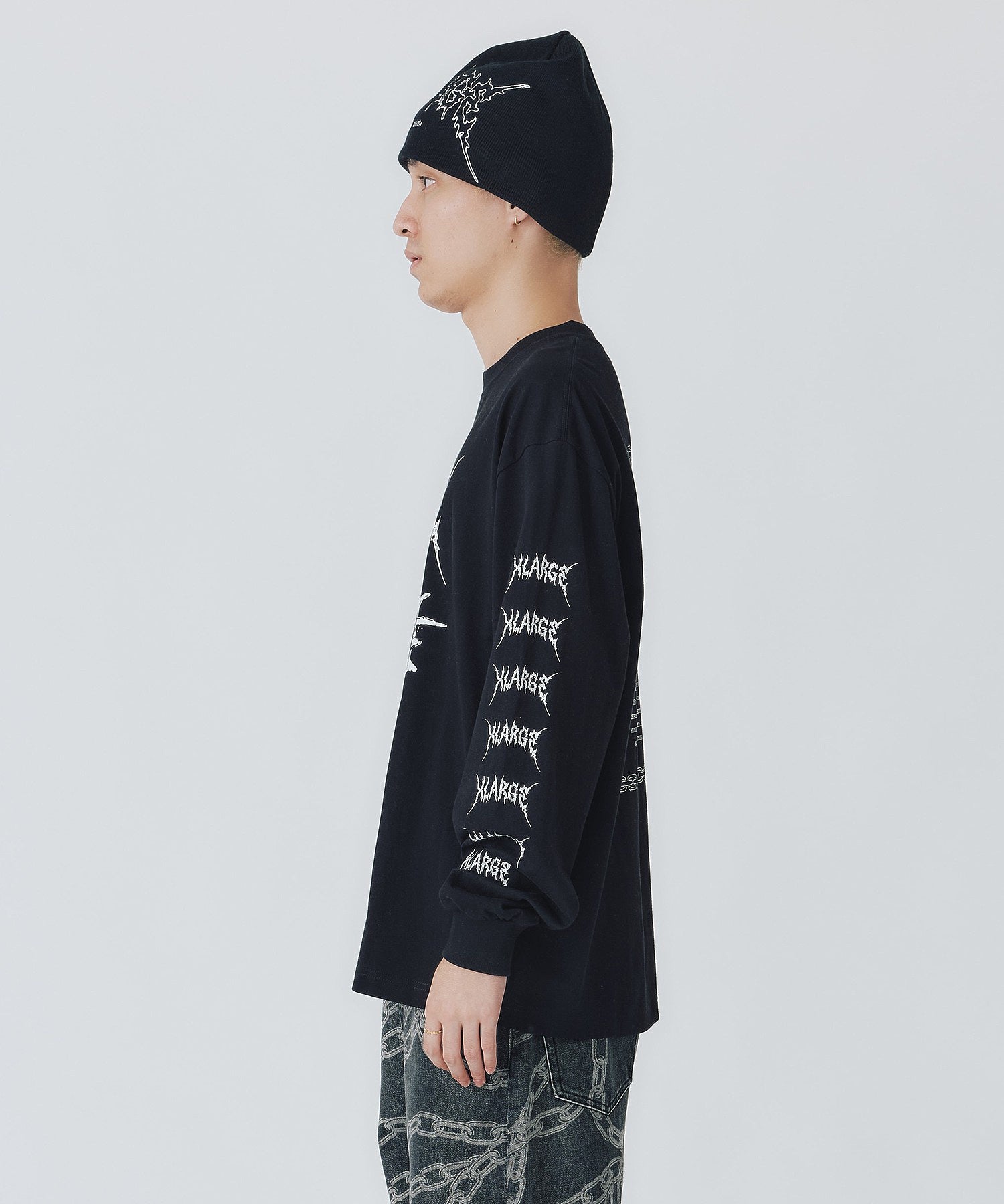 XLARGE×Crawling Death CREWNECK KNIT - www.infotechcampinas