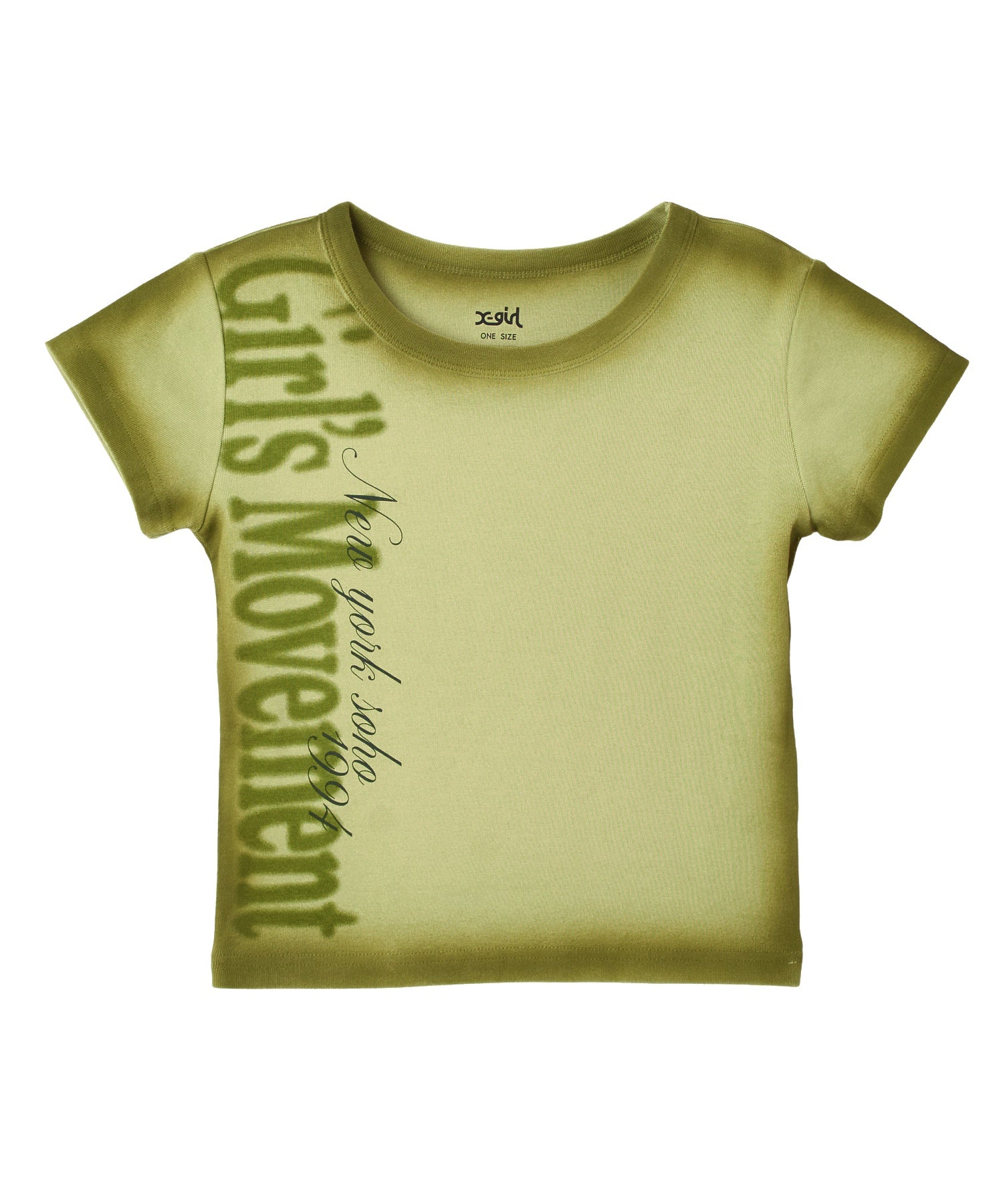 BLURRED SPRAY LOGO S/S BABY TEE