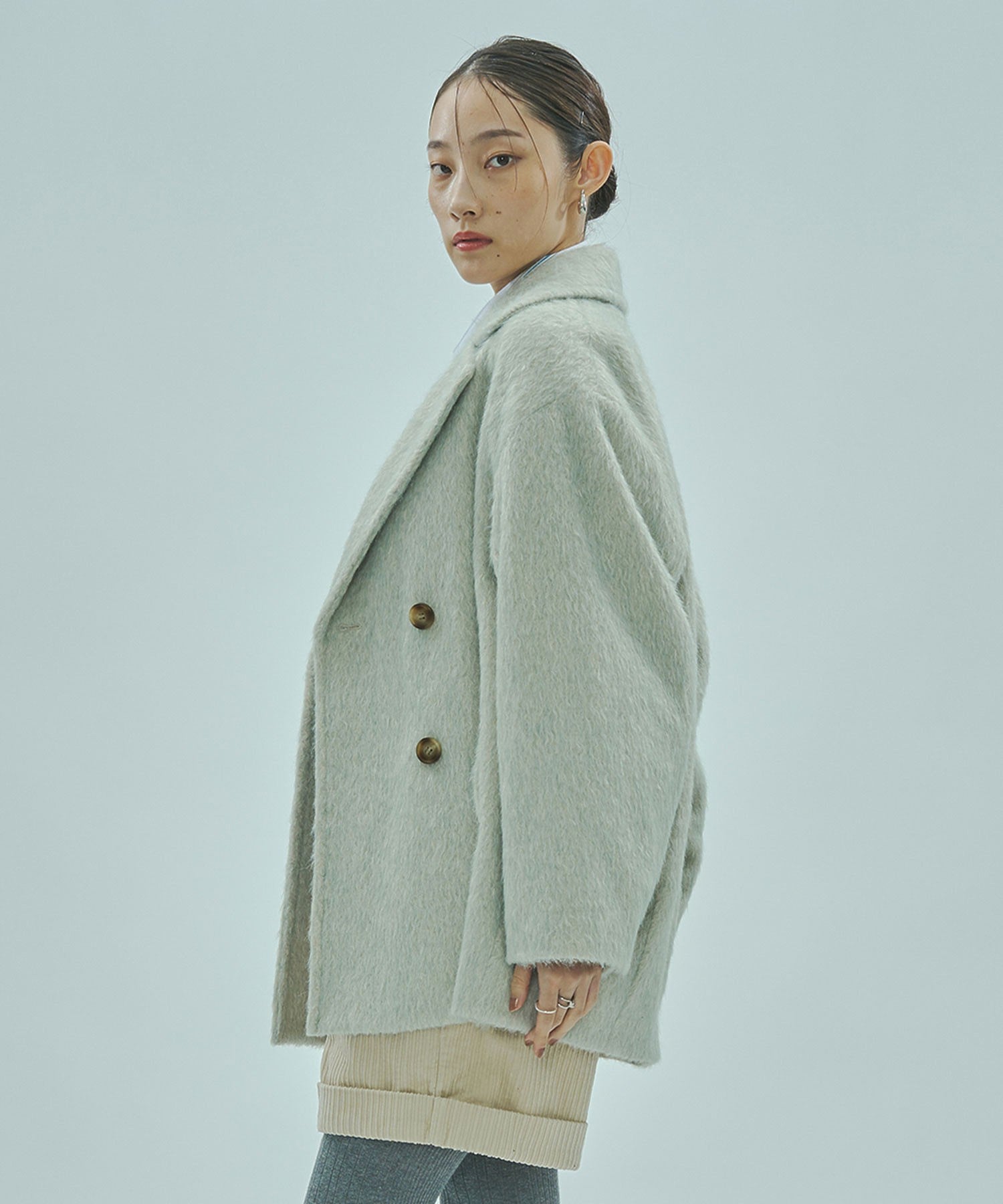 model:163cm 着用サイズ:S