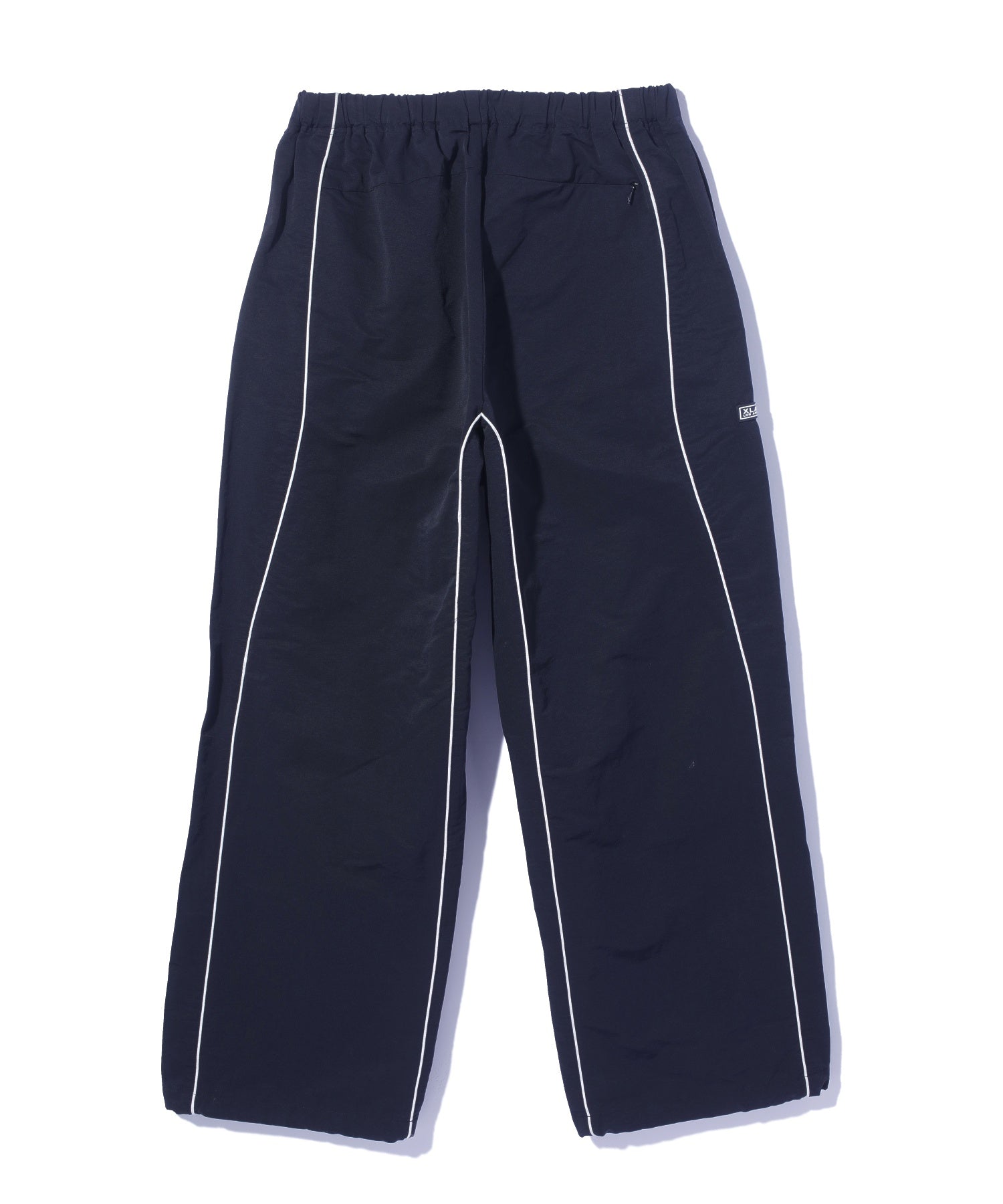 CURVED NYLON PANTS