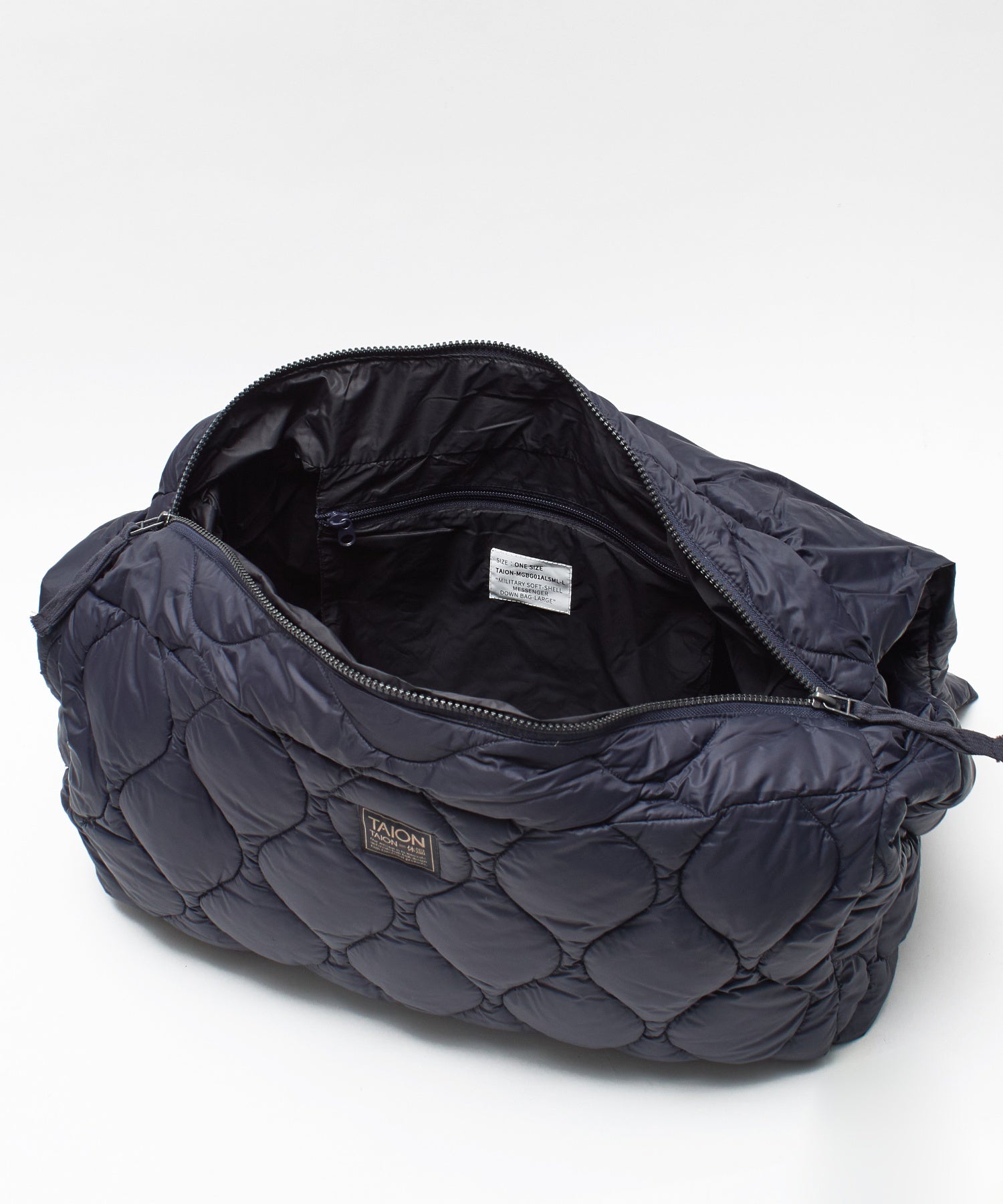 TAION/タイオン/MILITARY MESSENGER DOWN BAG-L TAION-MGBG01ALSML-L