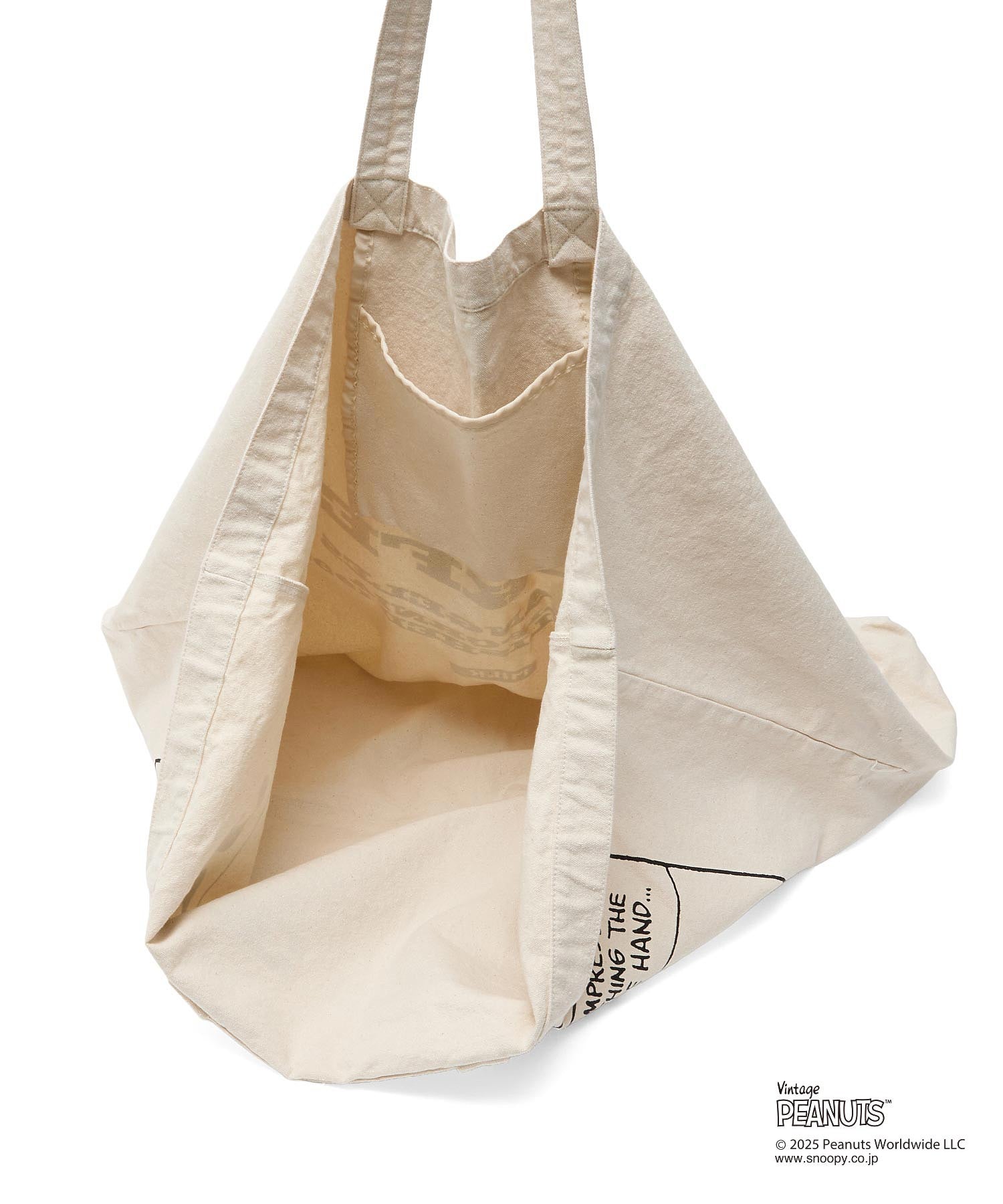 MILKFED. × PEANUTS JOE COOL COMIC BIG TOTE