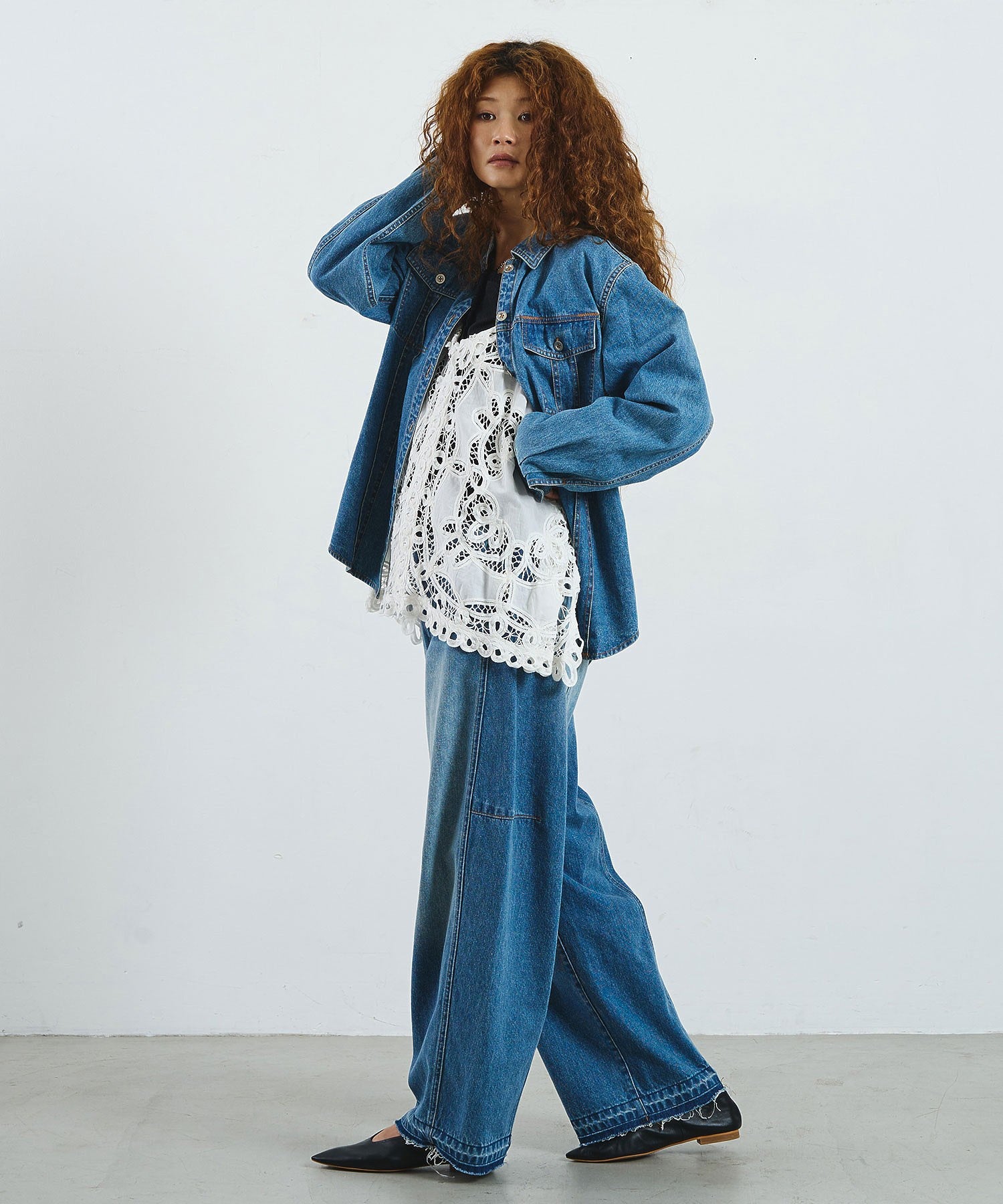 model:168cm 着用サイズ:S