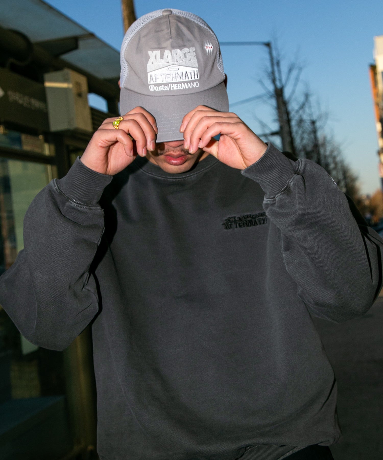 XLARGE×AFTERMATH MESH CAP