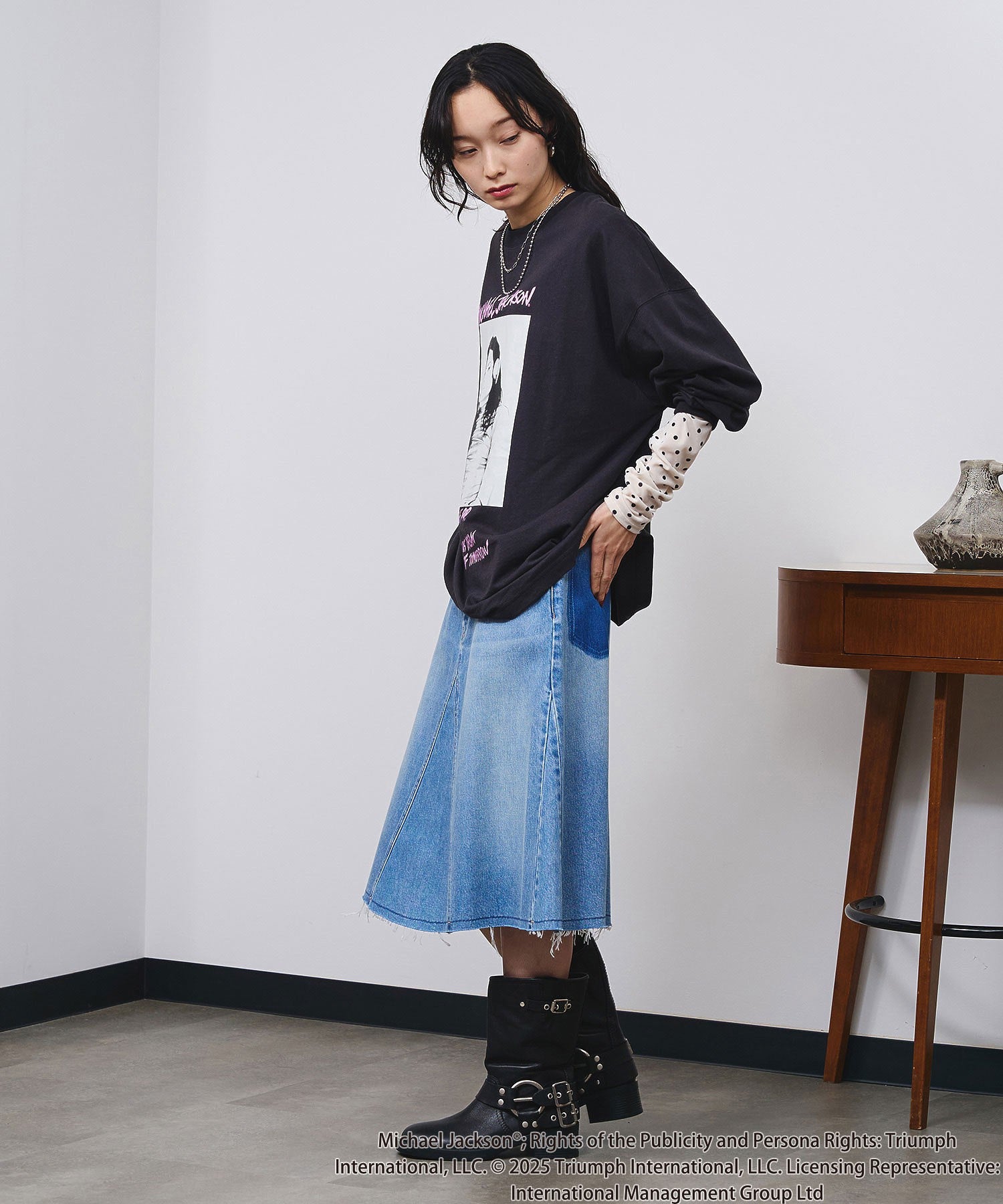 Michael Jackson/SCREAM L/S TEE