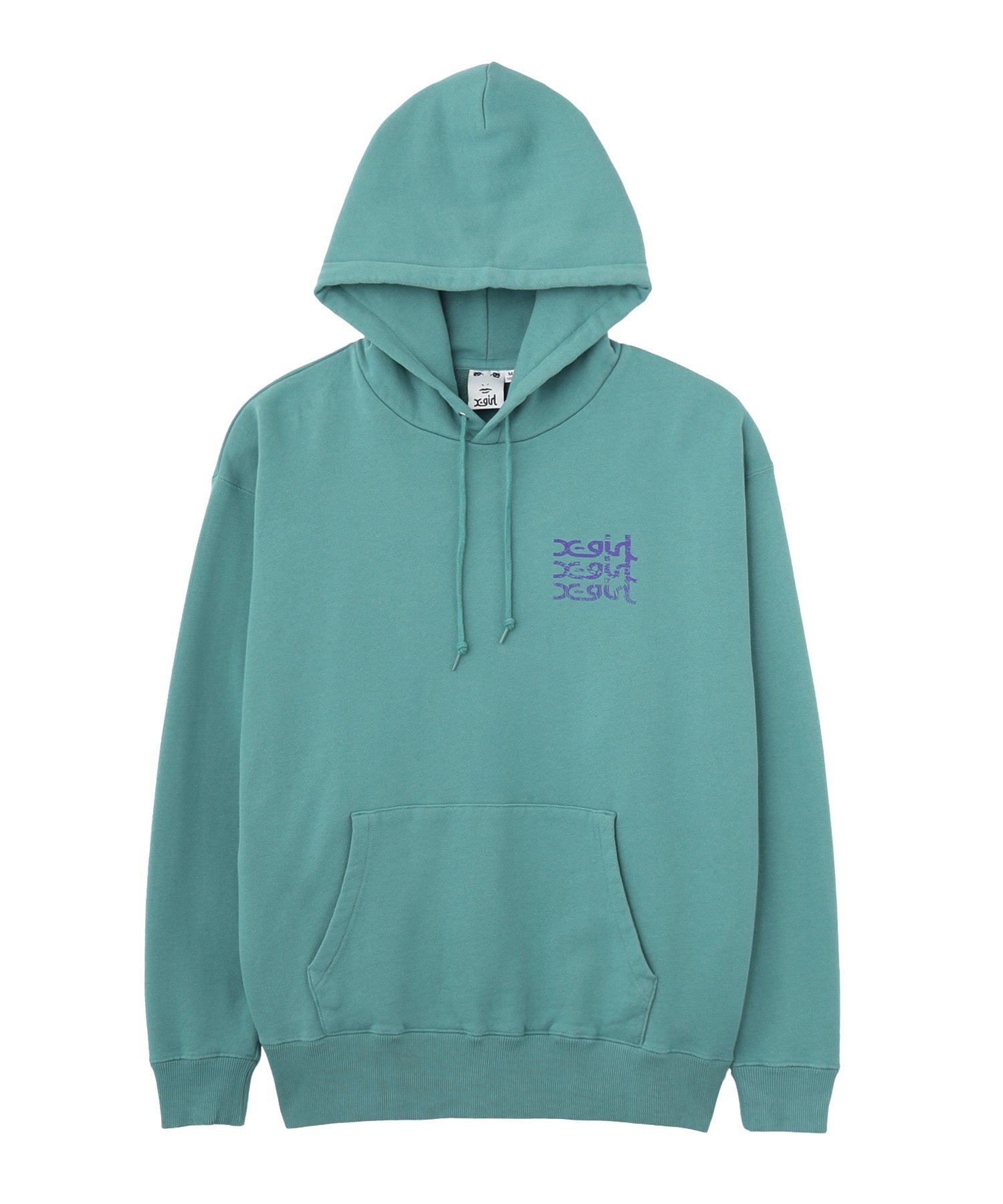 GEOMETRIC MILLS LOGO SWEAT HOODIE
