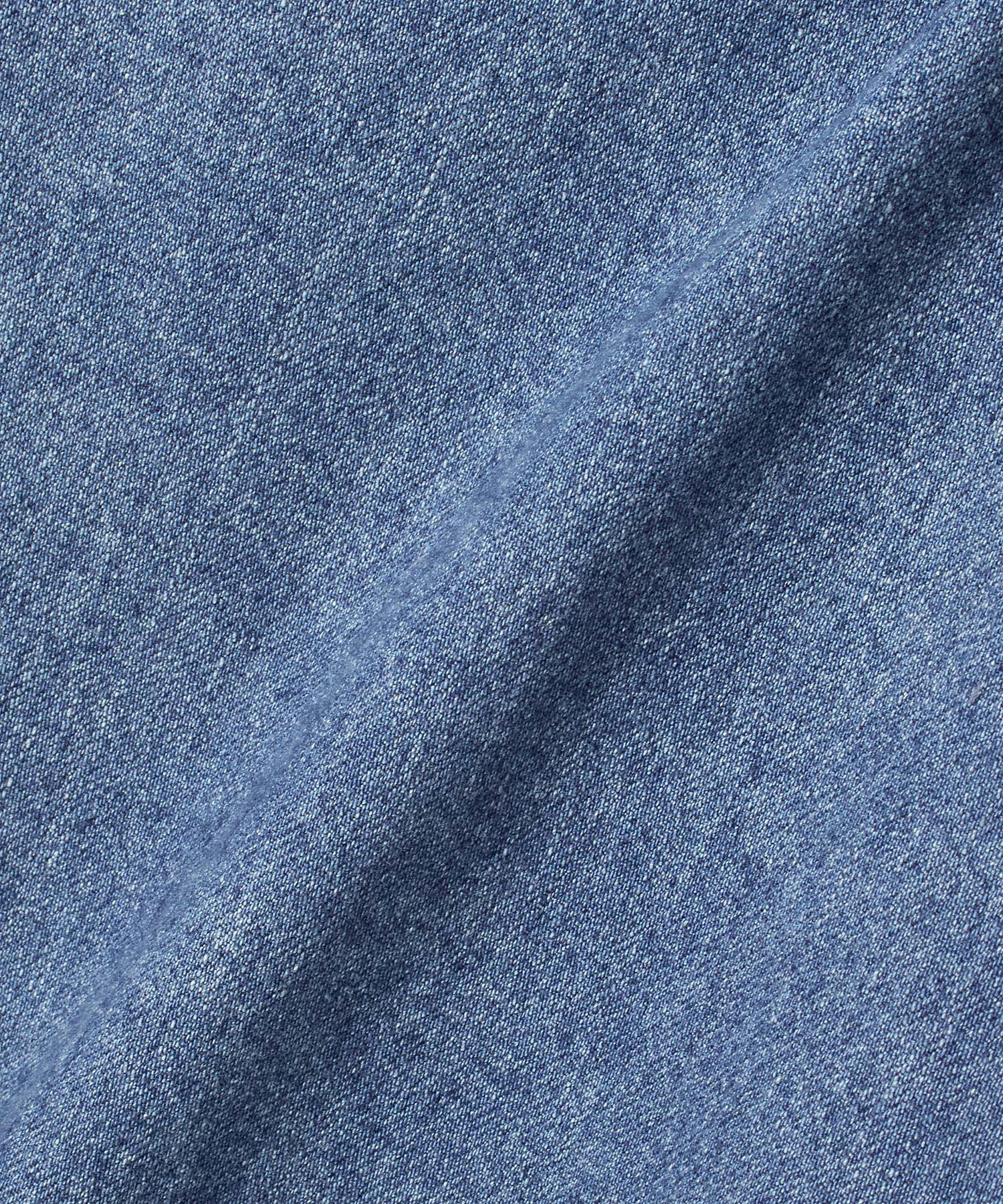 AUTHEN/SILKNIZED DENIM WIDE CROPPED PANT