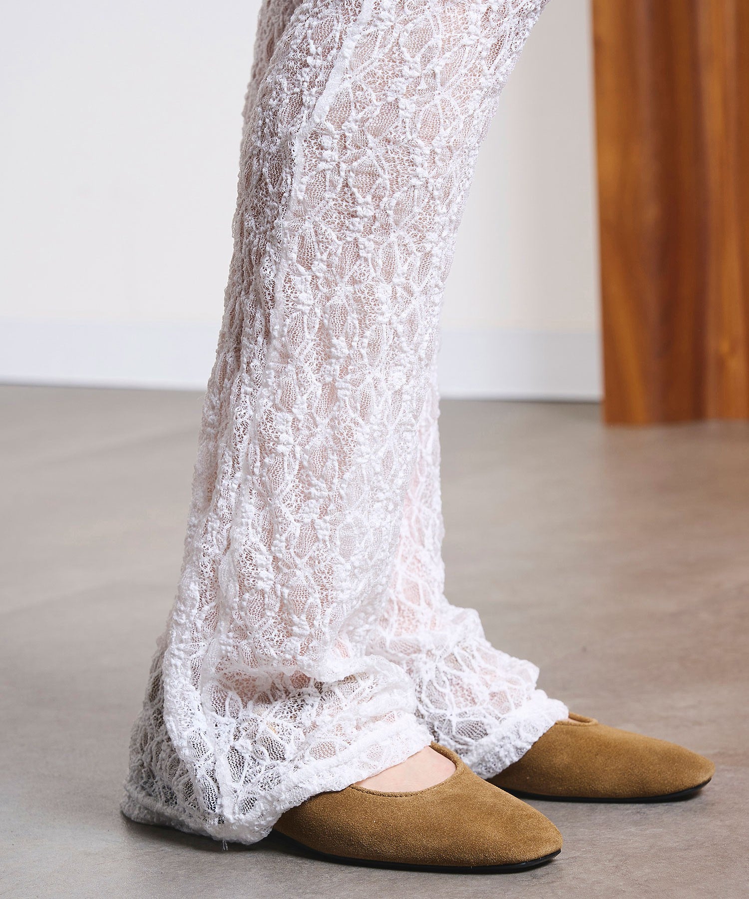 LACE FLARE PANTS