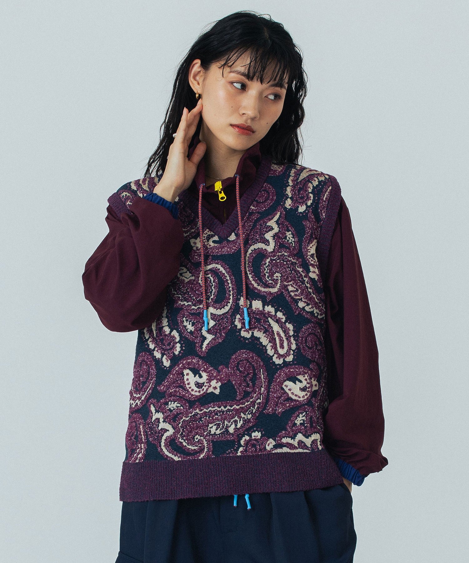 model:167cm 着用サイズ:ONE SIZE