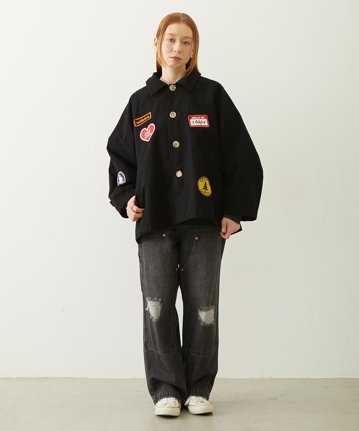 PATCH HOODED JACKET