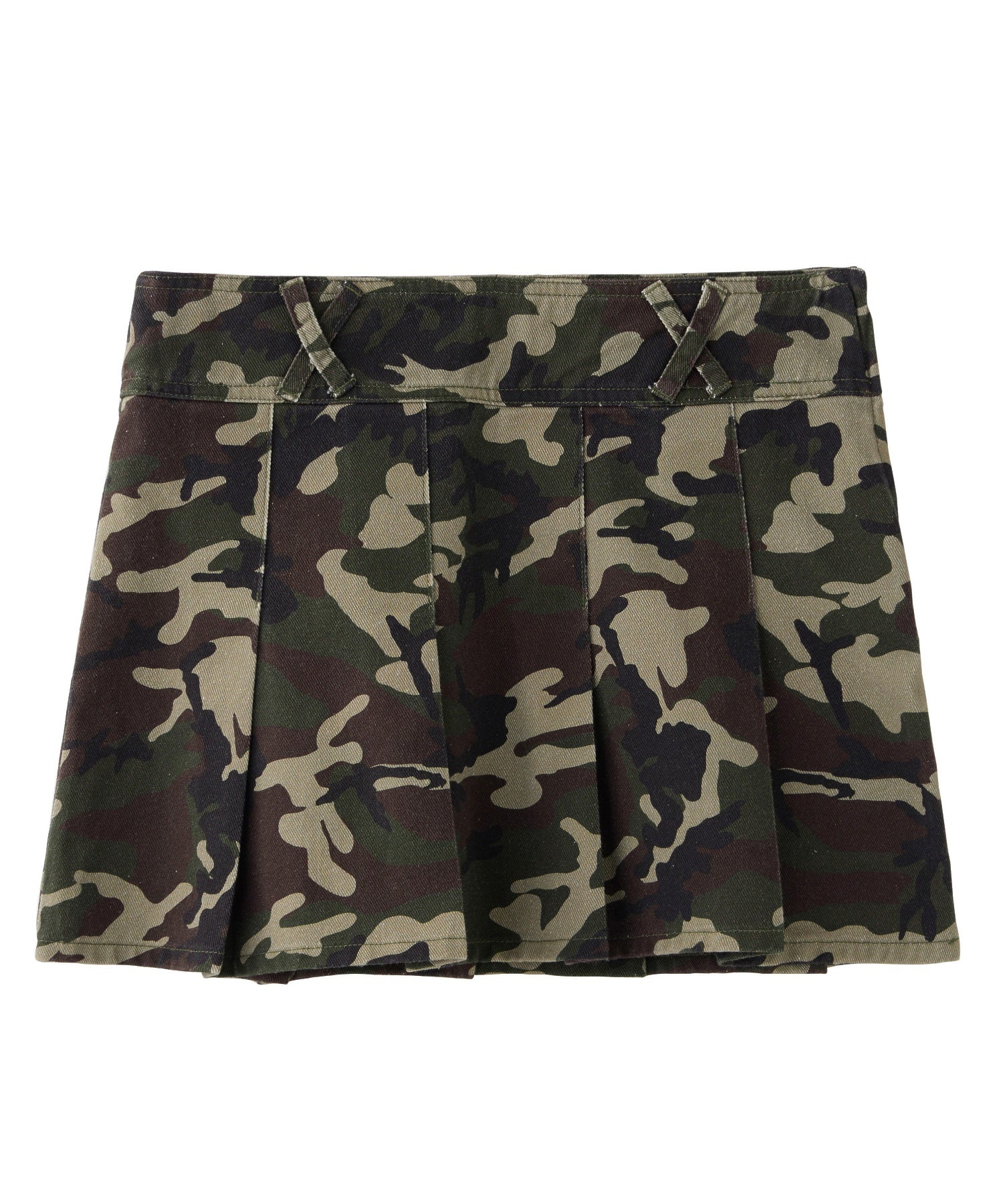 LOW RISE HIP LOGO MINI SKIRT