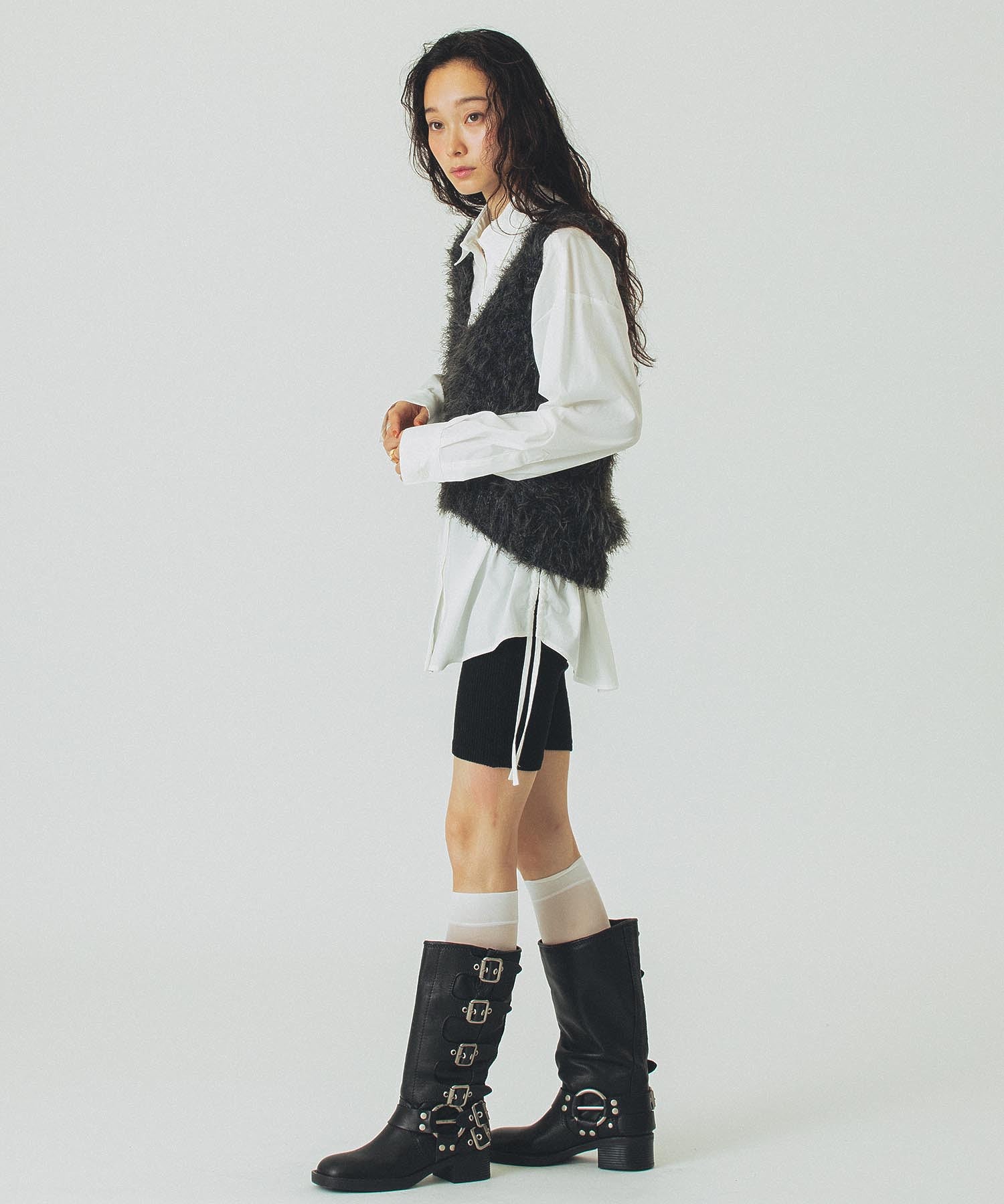 model:161cm 着用サイズ:ONE SIZE