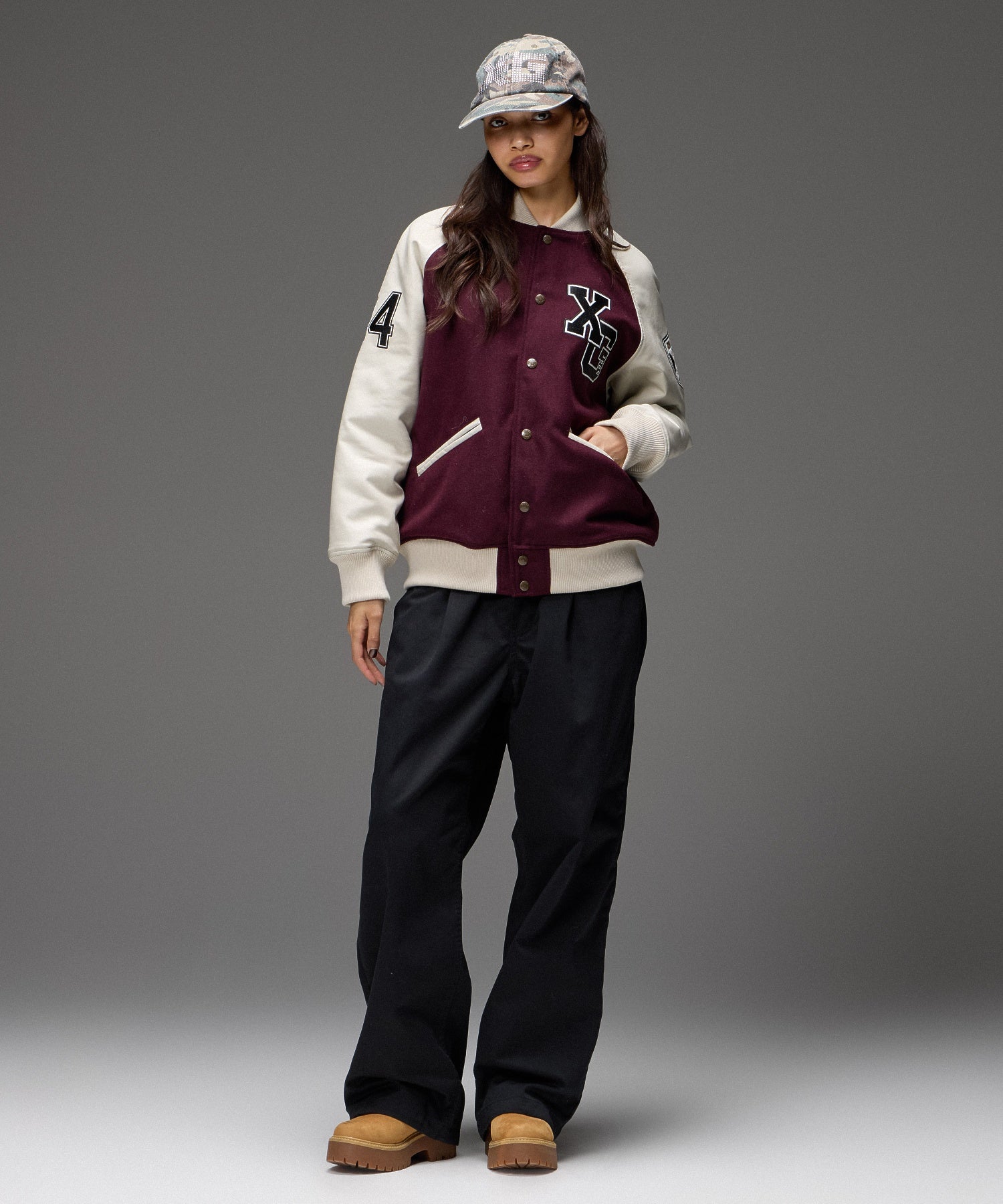 FACE PATCH STADIUM JACKET