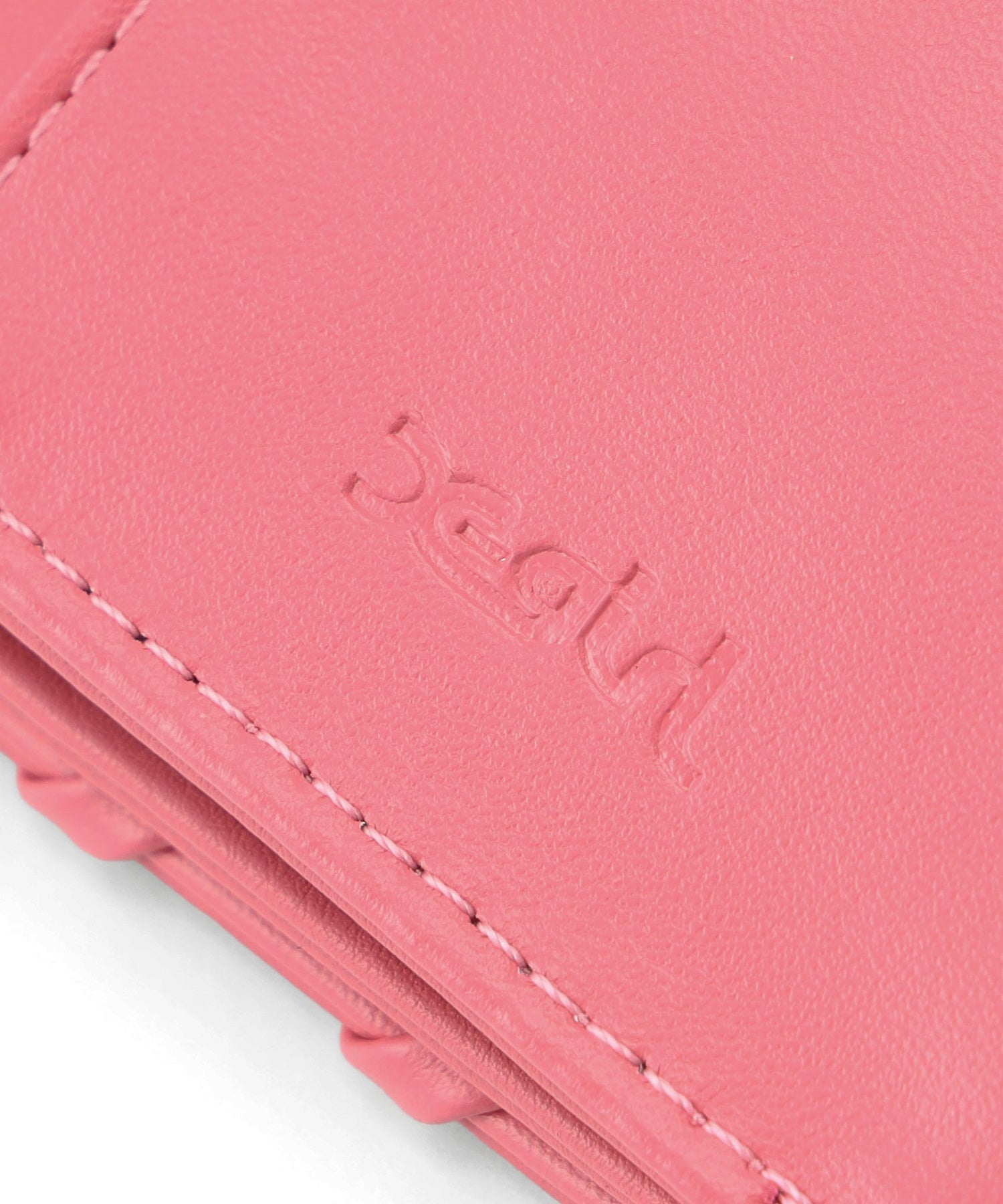 FAUX LEATHER PATCH WALLET