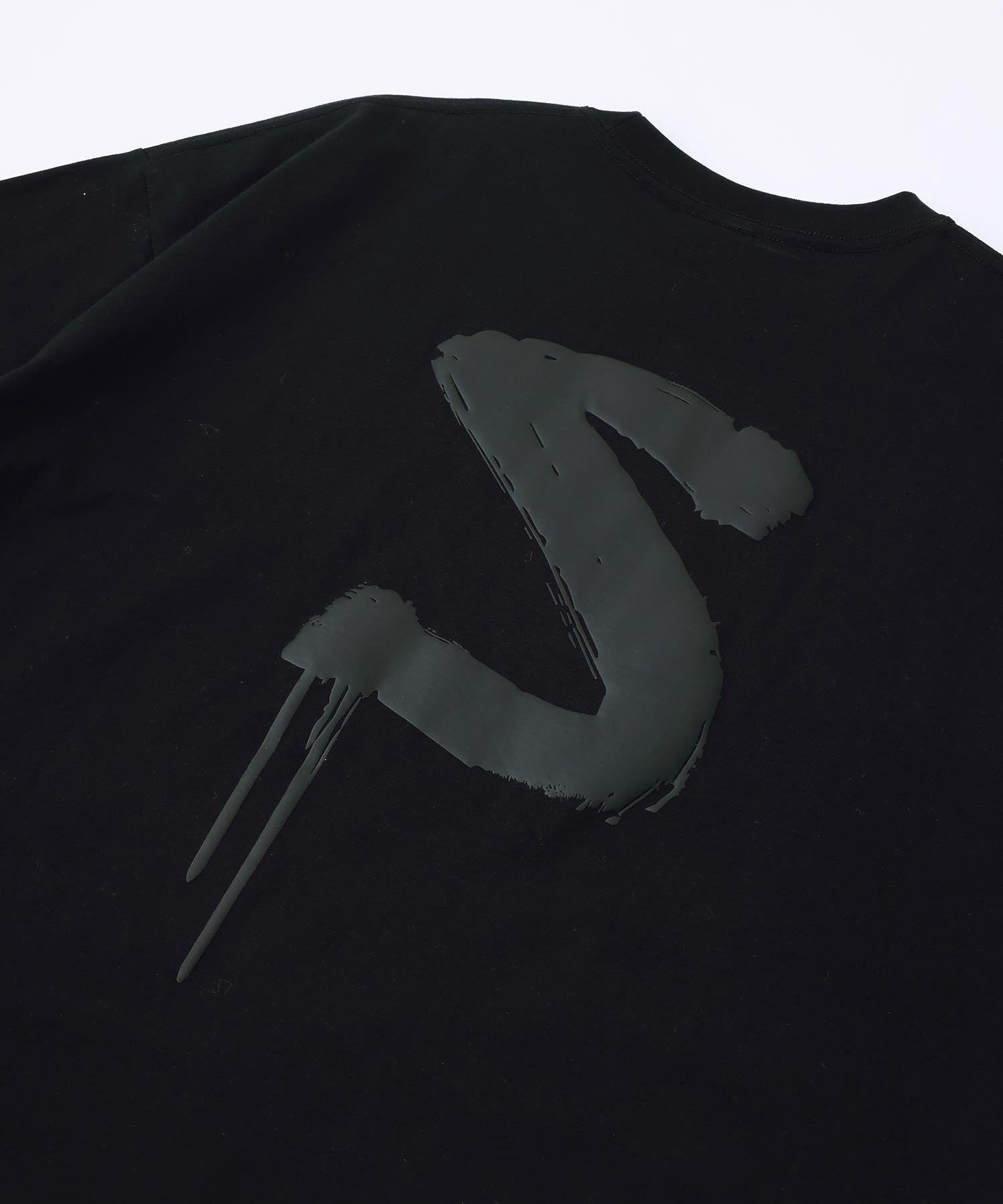 DRIP LOGO PRINT WIDE S/S TEE SILAS