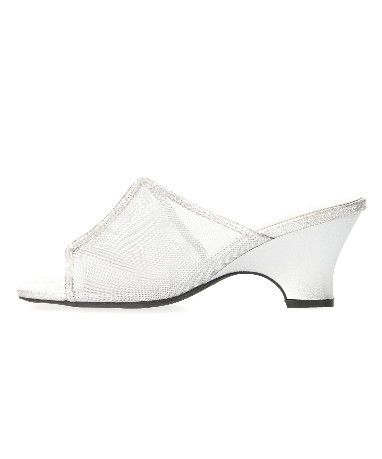 WEDGE TULLE SANDAL