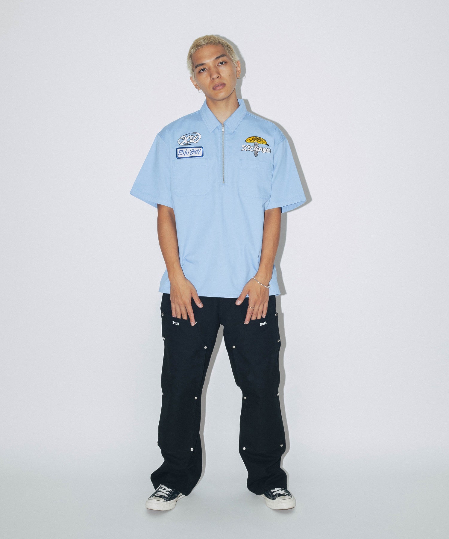 XLARGE×Blu Boy WORKWEAR PANTS