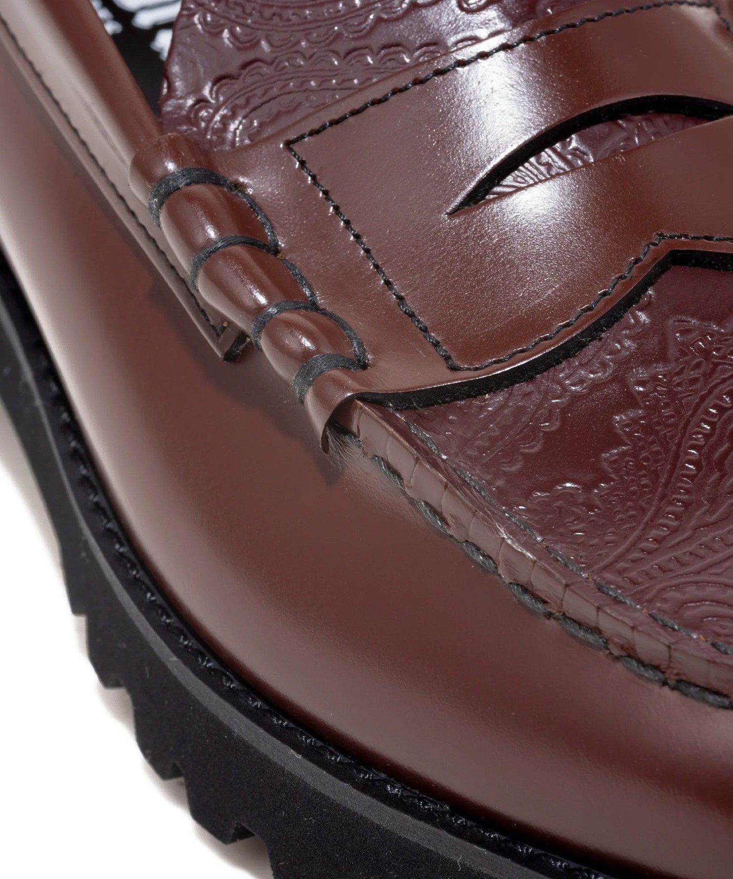 The Kenford Fineshoes/TANK SOLE COMBI COLOR LOAFERS