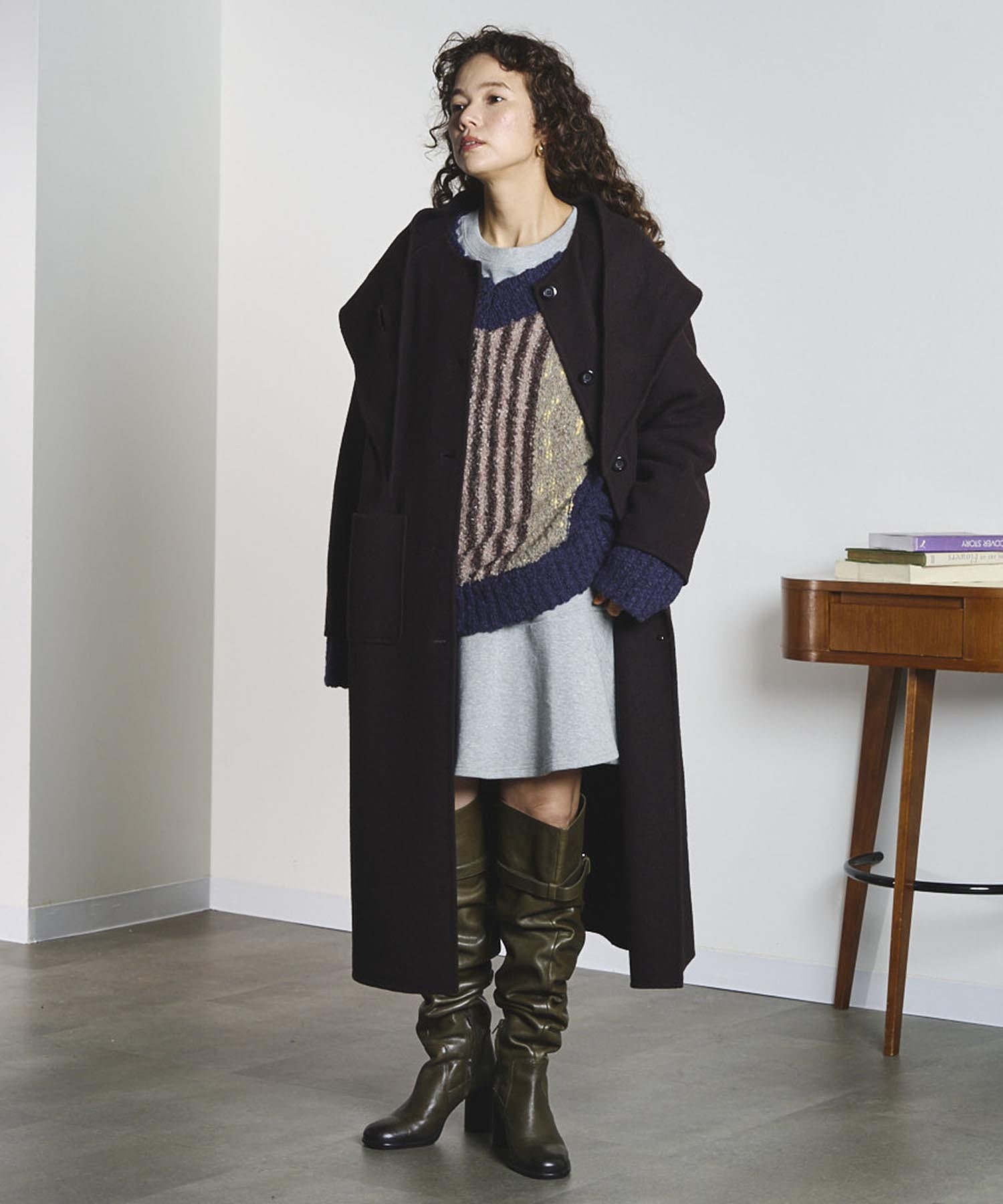 model:165cm 着用サイズ:ONE SIZE