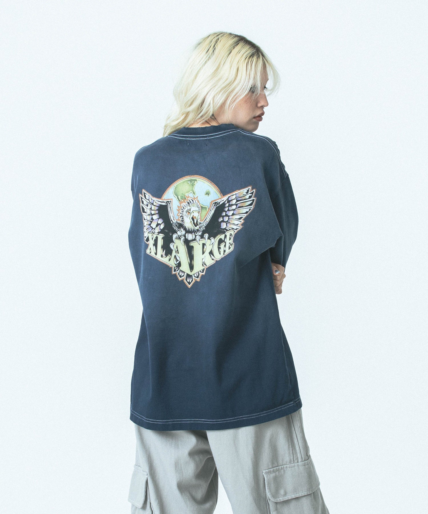 EAGLE WINGS TO THE WORLD L/S TEE