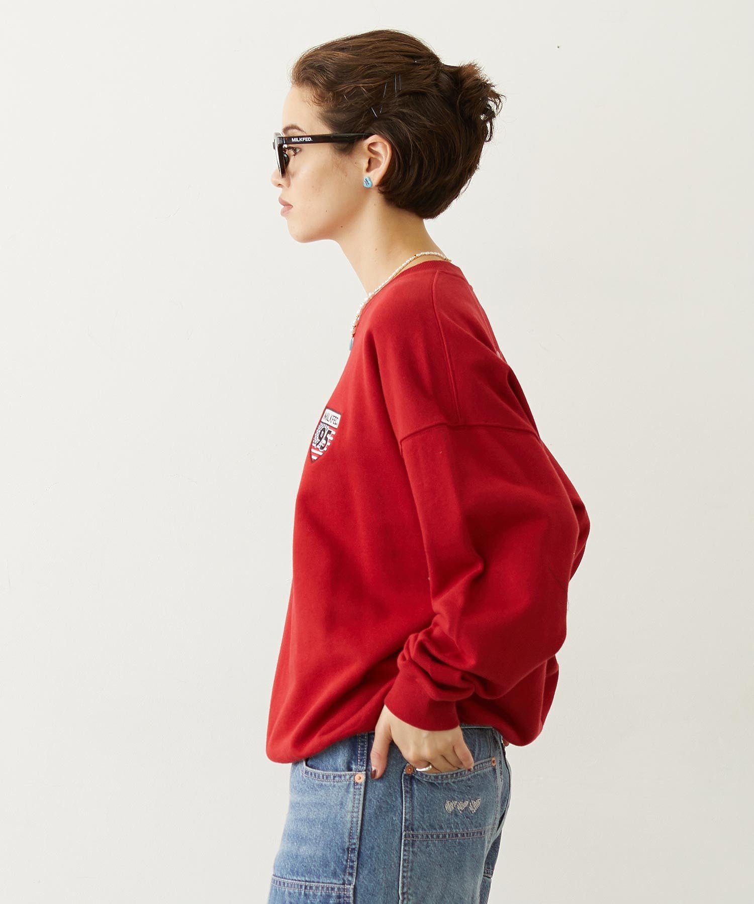 AMERICAN FLAG SWEAT TOP