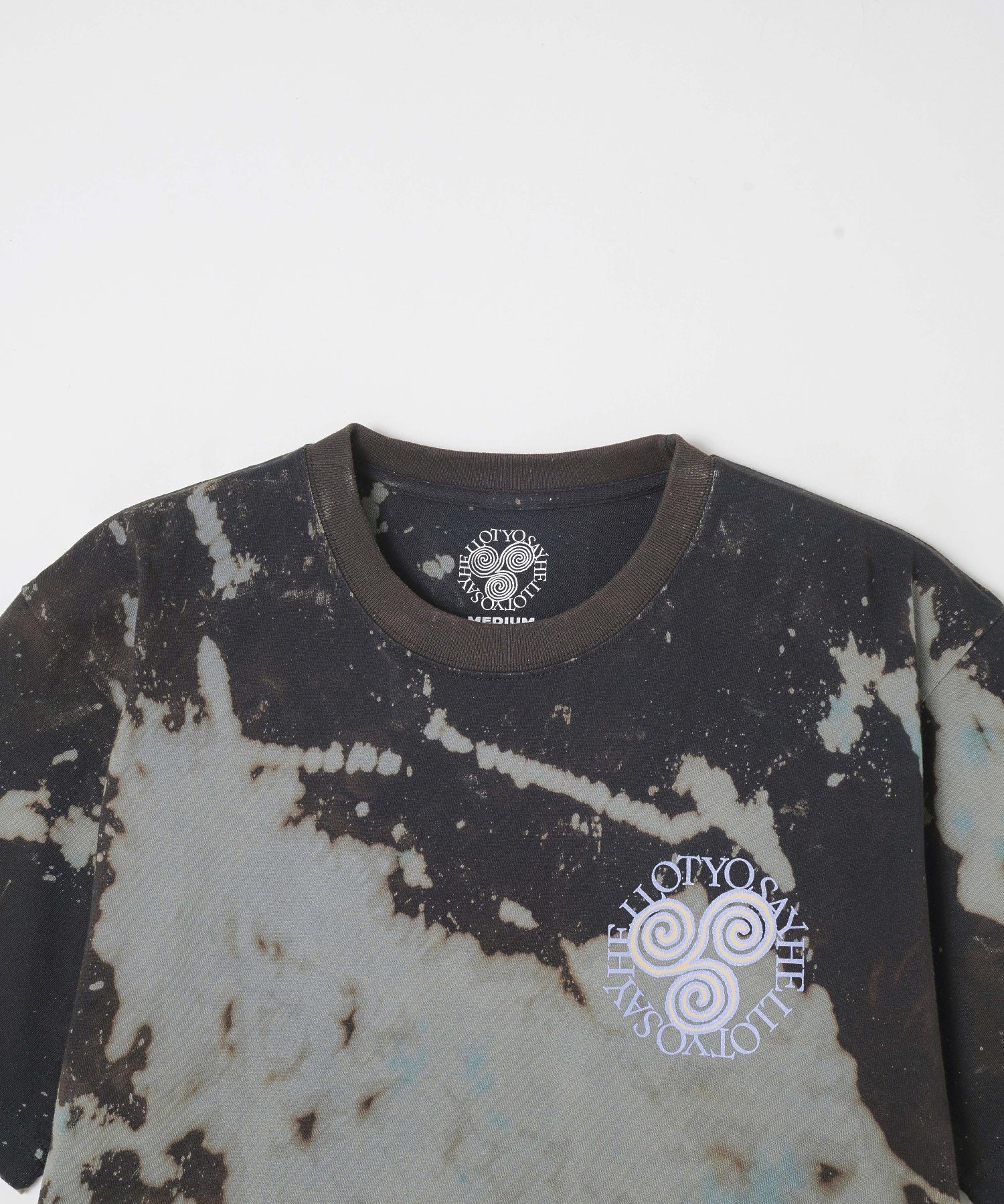 SAY HELLO/セイハロー/D.Y.E SLAP LOGO S/S TEE/24SS-06
